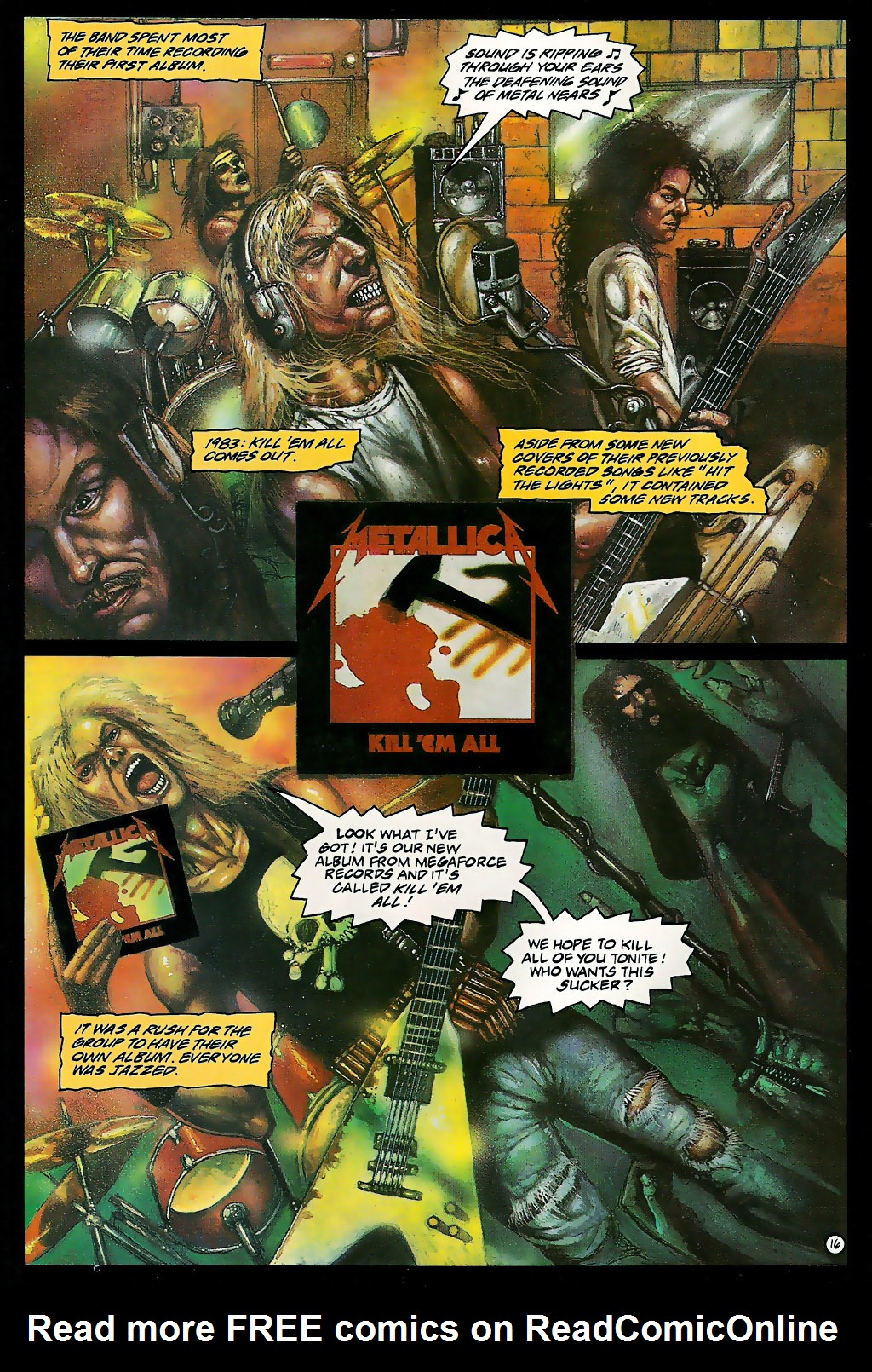 Read online Metallica comic -  Issue # Full - 20