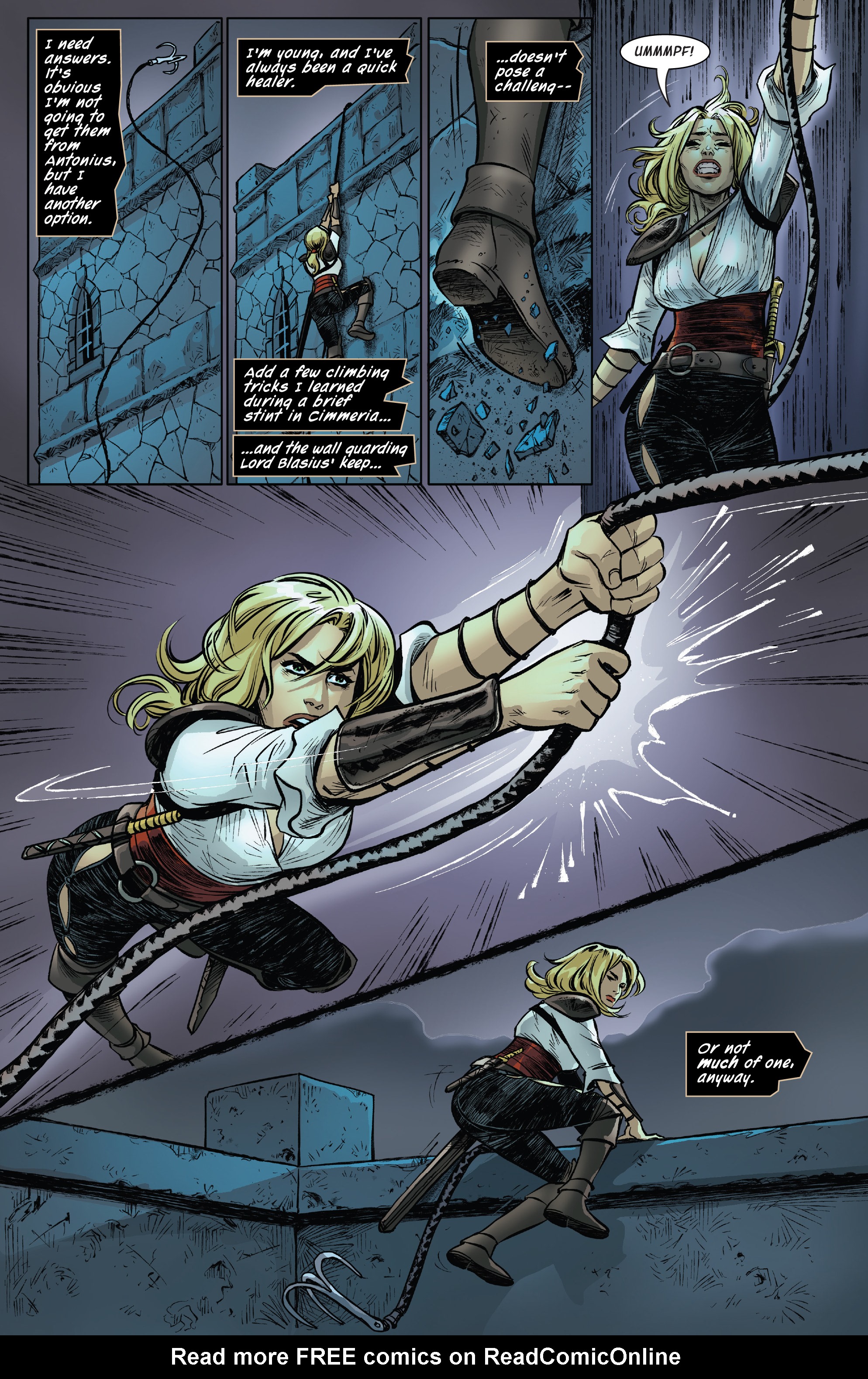 Read online Age of Conan: Valeria comic -  Issue #4 - 6