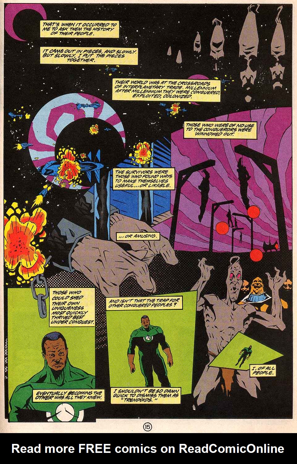 Read online Green Lantern: Mosaic comic -  Issue #8 - 14