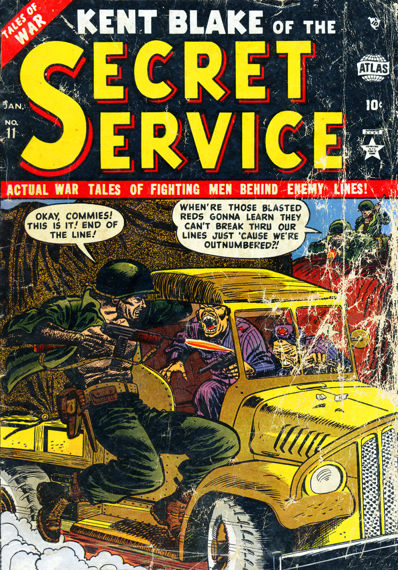Read online Kent Blake of the Secret Service comic -  Issue #11 - 1