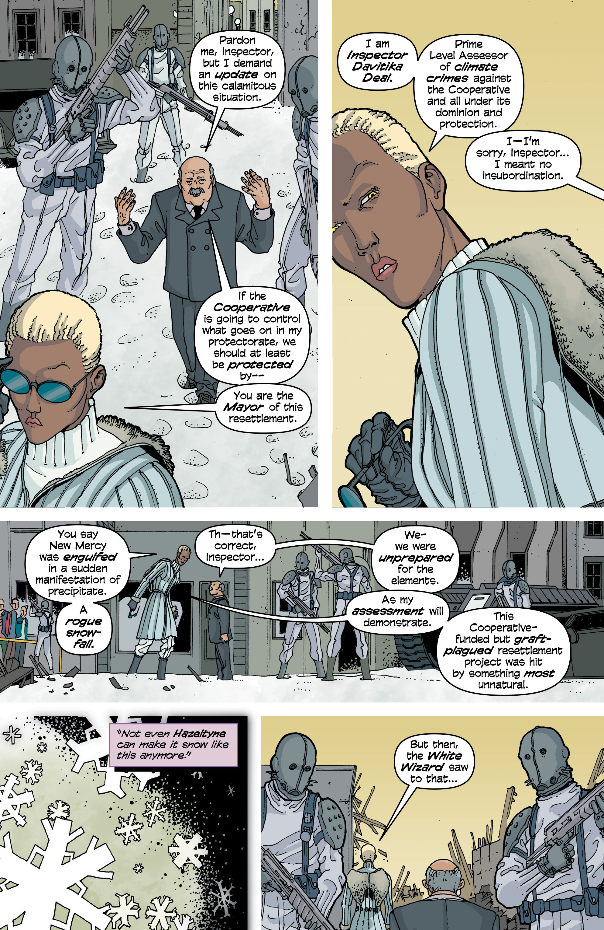 Read online Snowfall comic -  Issue #1 - 16