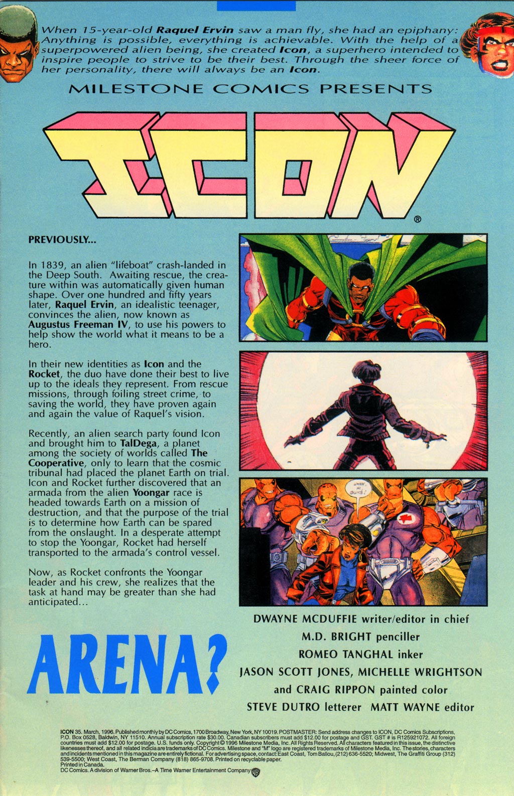 Read online Icon comic -  Issue #35 - 2