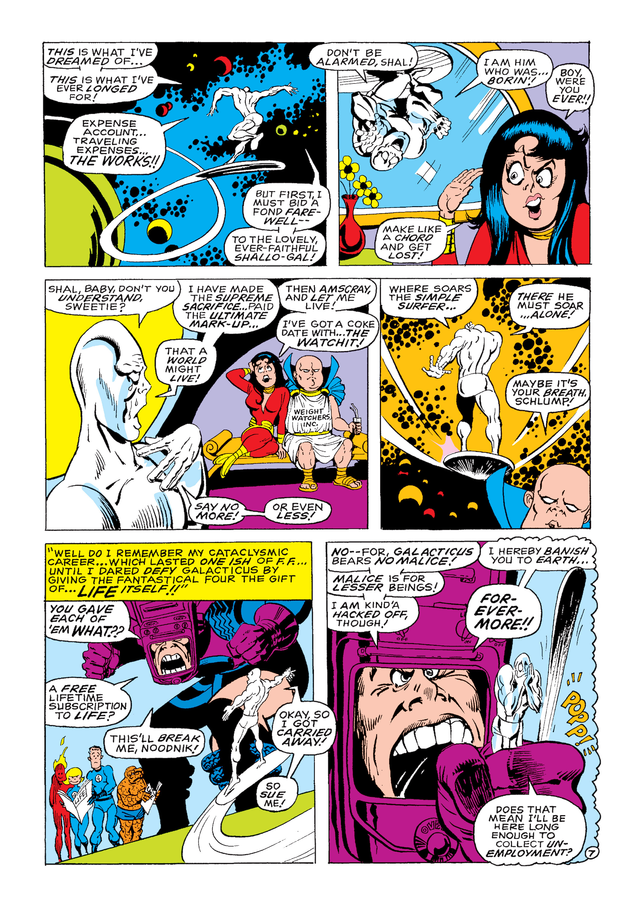 Read online Marvel Masterworks: The Silver Surfer comic -  Issue # TPB 1 (Part 3) - 67