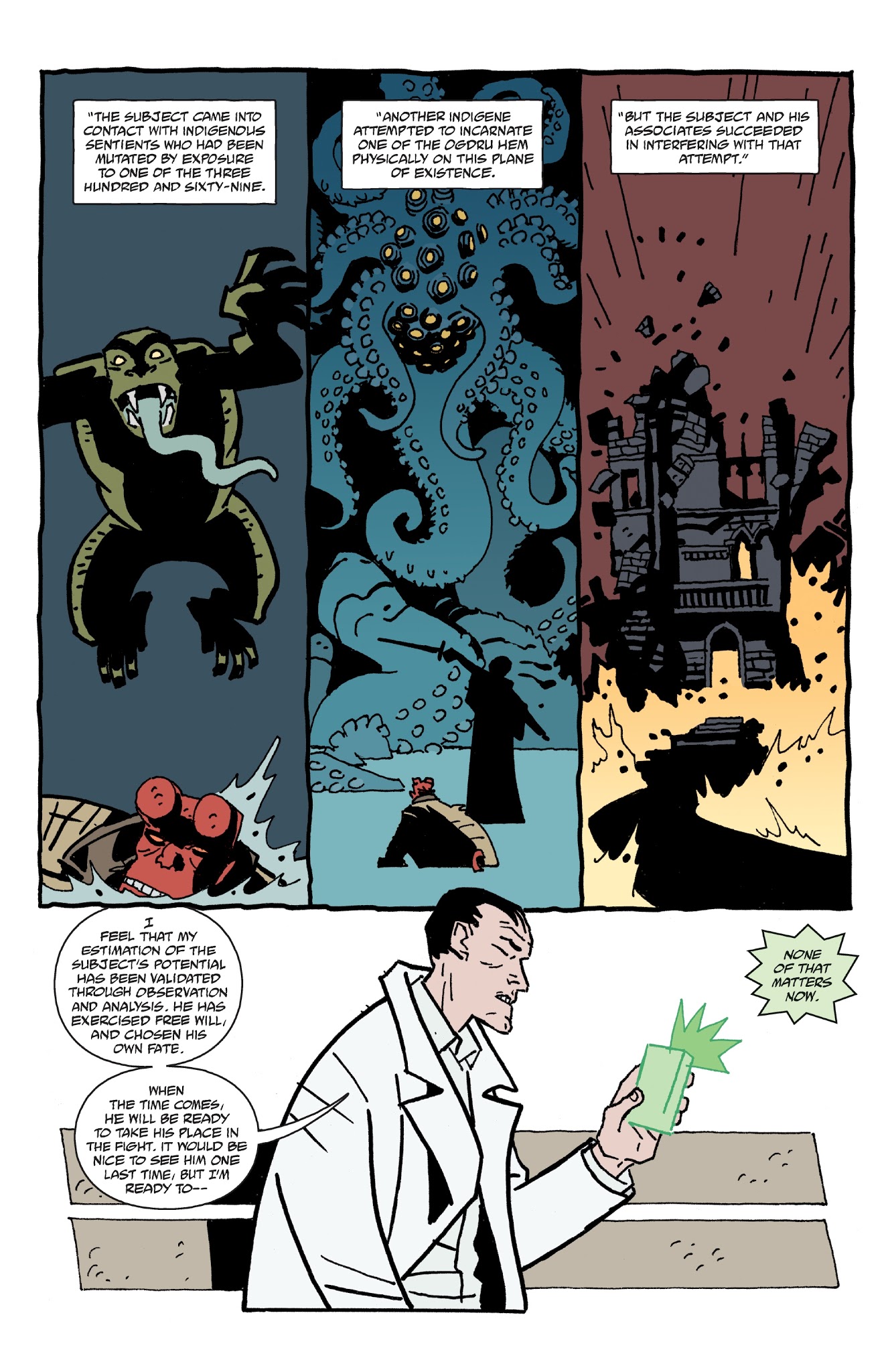 Read online The Visitor: How and Why He Stayed comic -  Issue #5 - 7