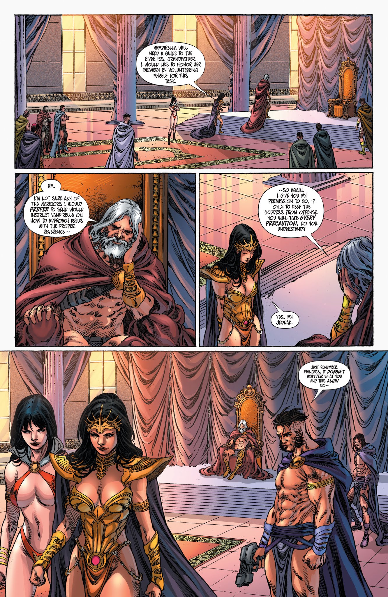 Read online Vampirella/Dejah Thoris comic -  Issue #2 - 14