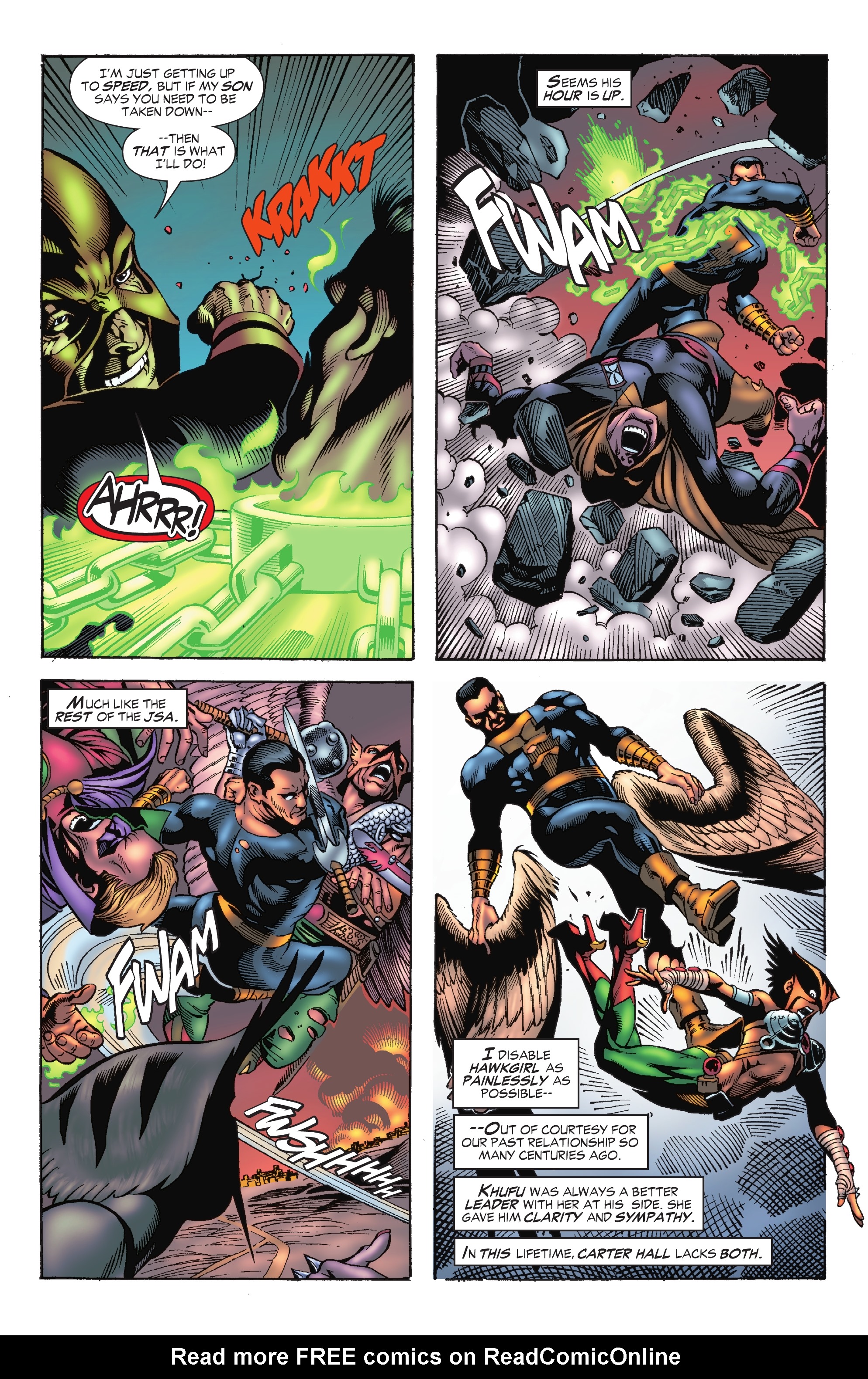 Read online Black Adam/JSA: Black Reign comic -  Issue # TPB - 120