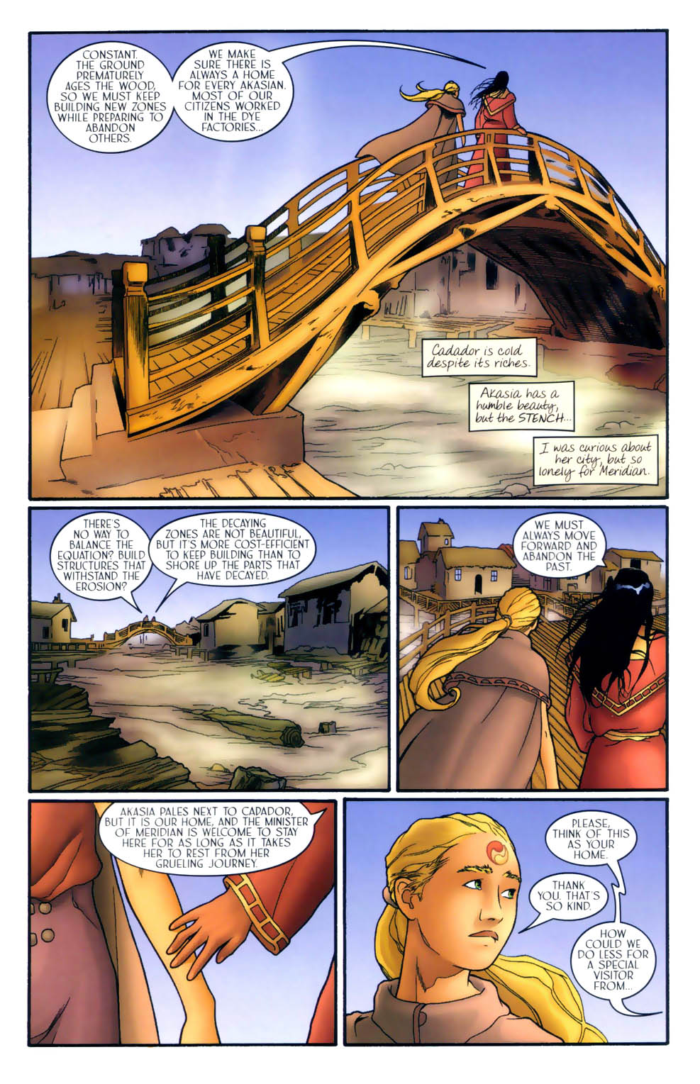 Read online Meridian comic -  Issue #6 - 7