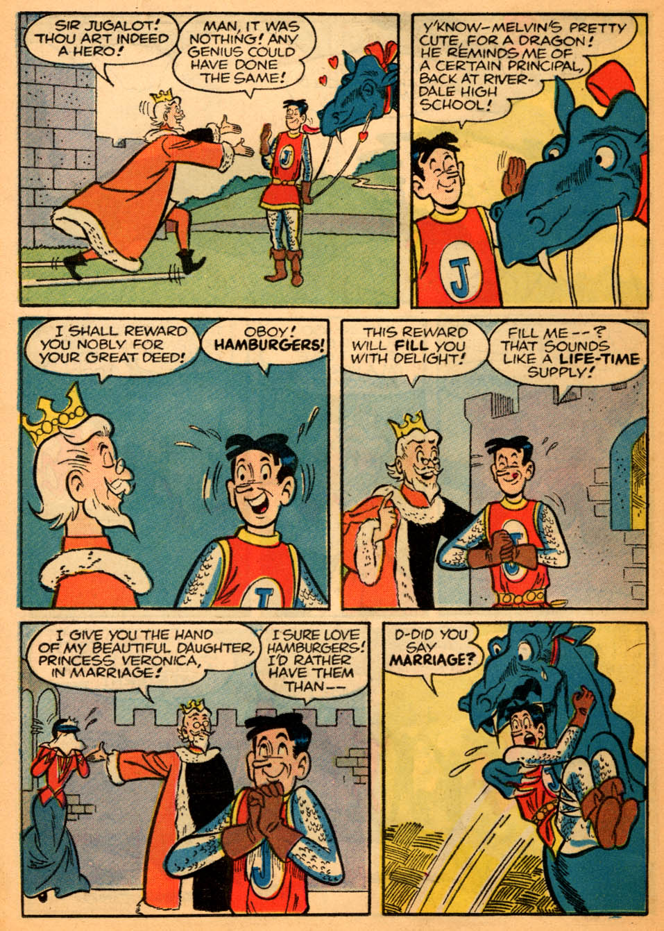 Read online Jughead's Fantasy comic -  Issue #1 - 24