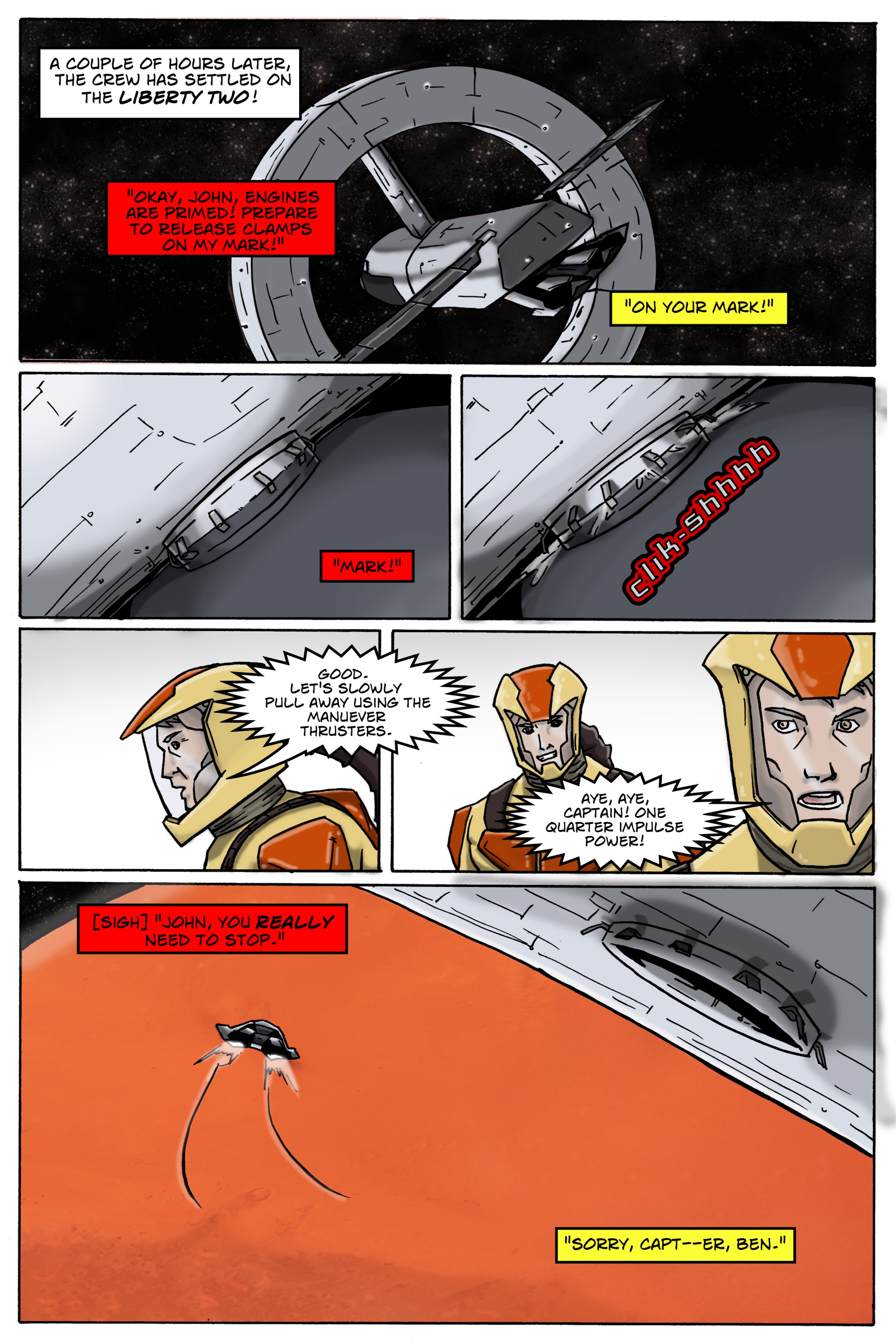 Read online Mars One comic -  Issue #1 - 18