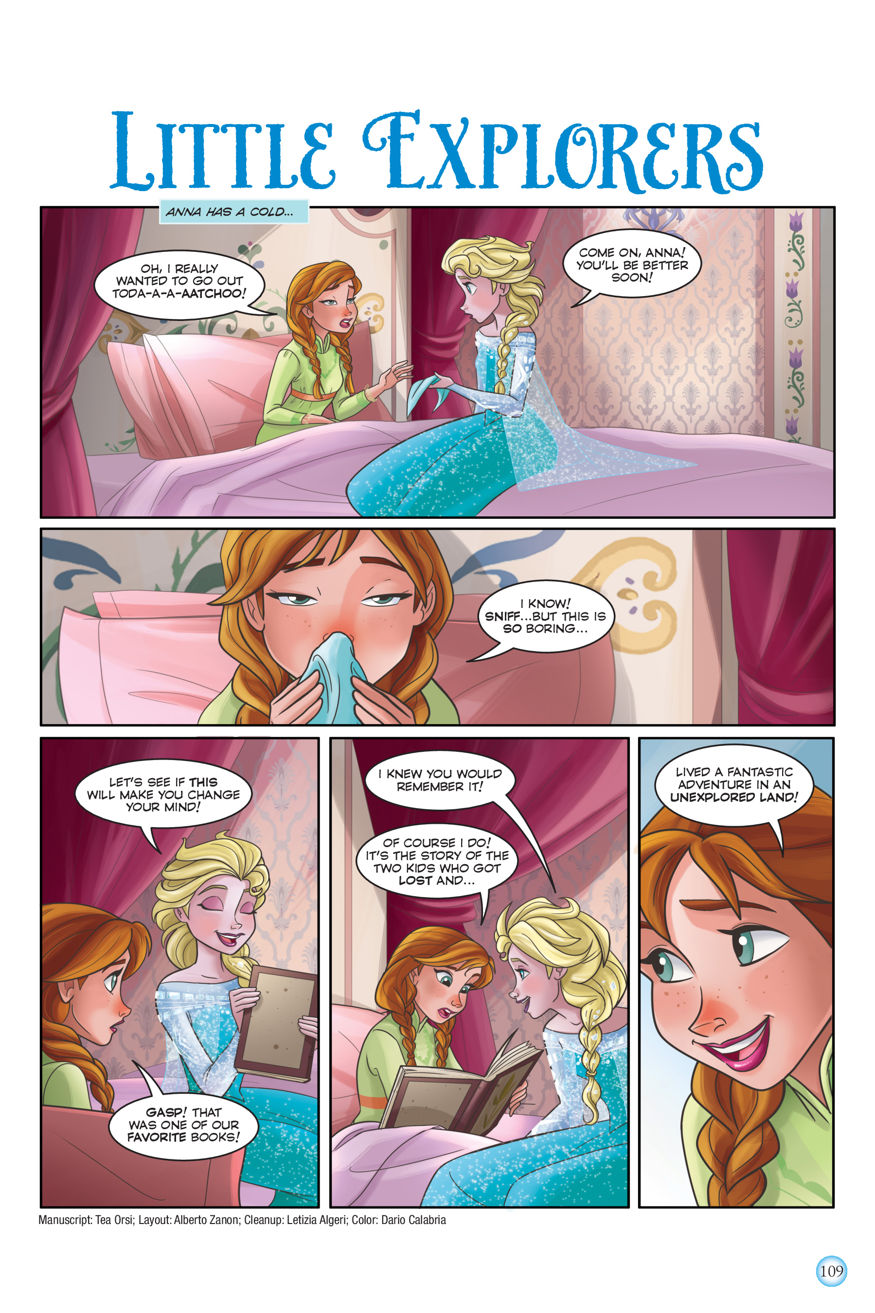 Read online Frozen Adventures: Snowy Stories comic -  Issue # TPB (Part 2) - 9