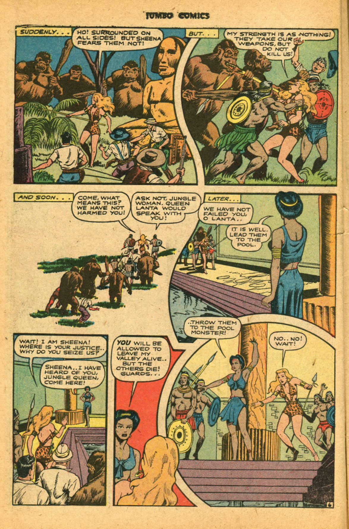 Read online Jumbo Comics comic -  Issue #77 - 8