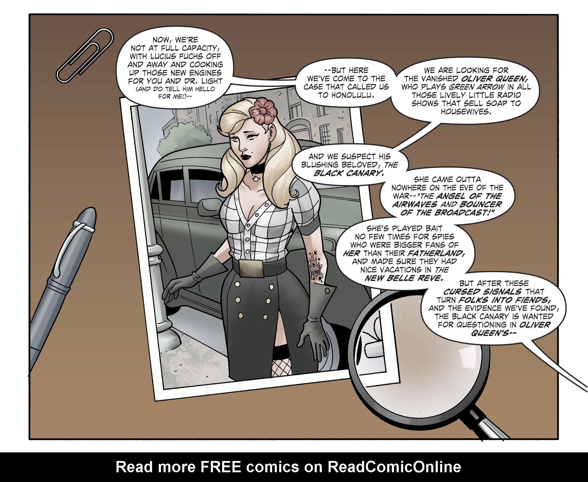 Read online Bombshells: United comic -  Issue #27 - 8