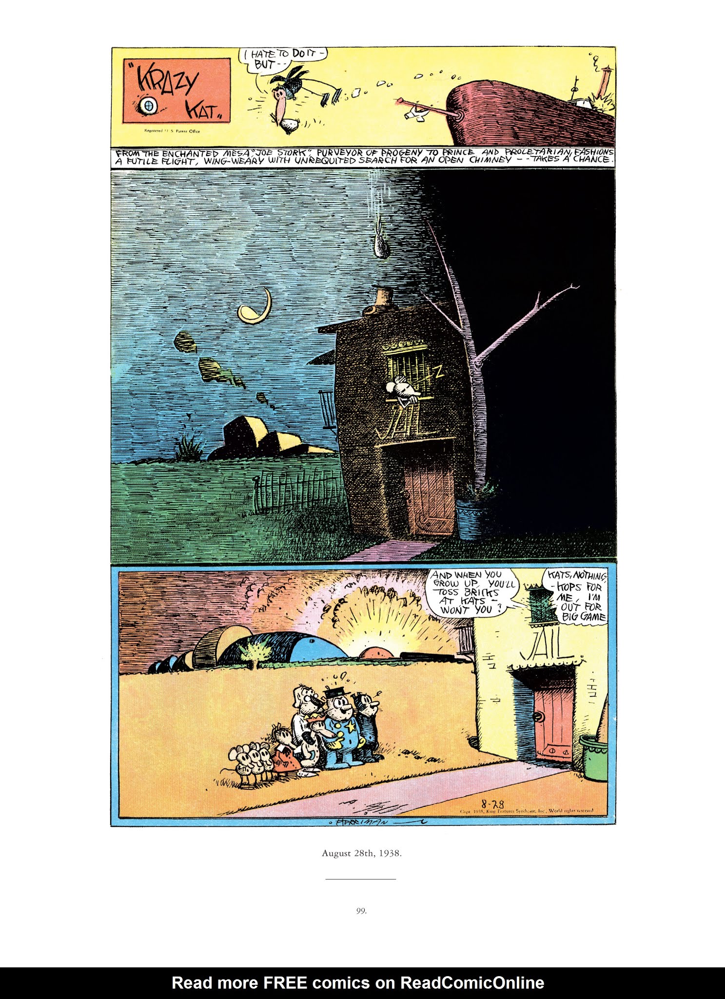 Read online Krazy & Ignatz comic -  Issue # TPB 10 - 97