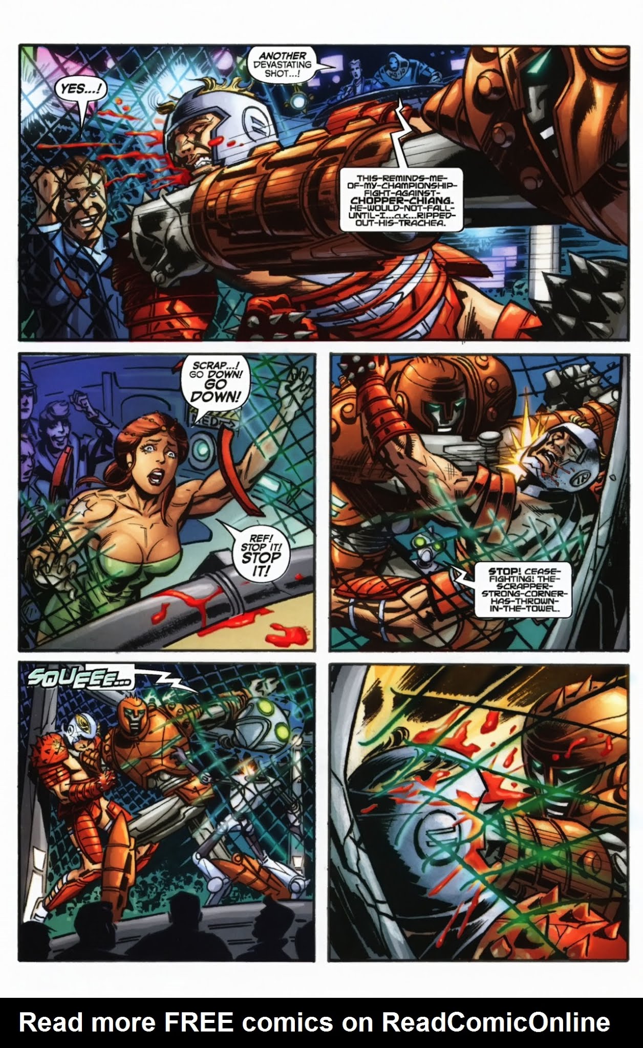 Read online Magnus, Robot Fighter (2010) comic -  Issue #3 - 4