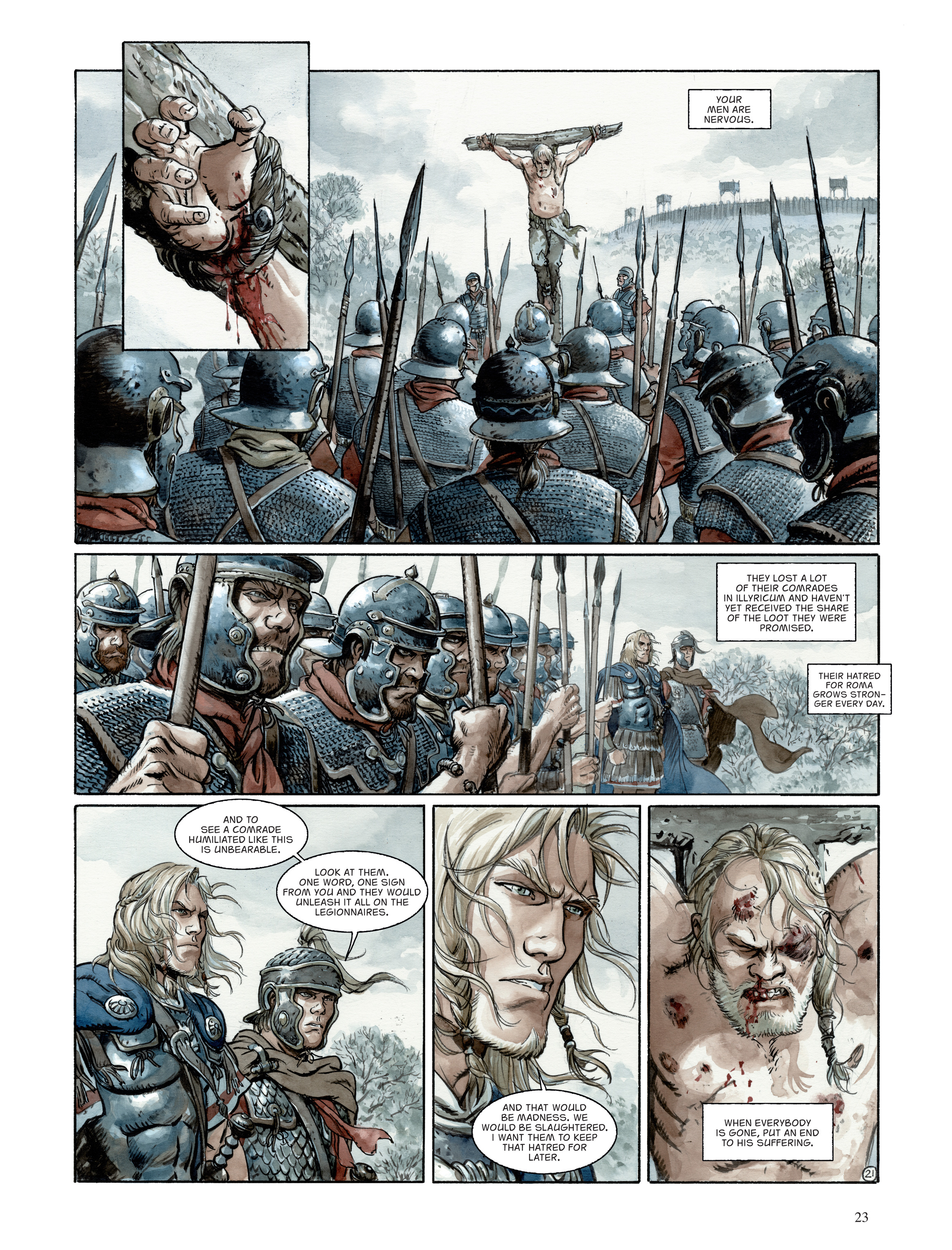 Read online The Eagles of Rome comic -  Issue # TPB 4 - 24