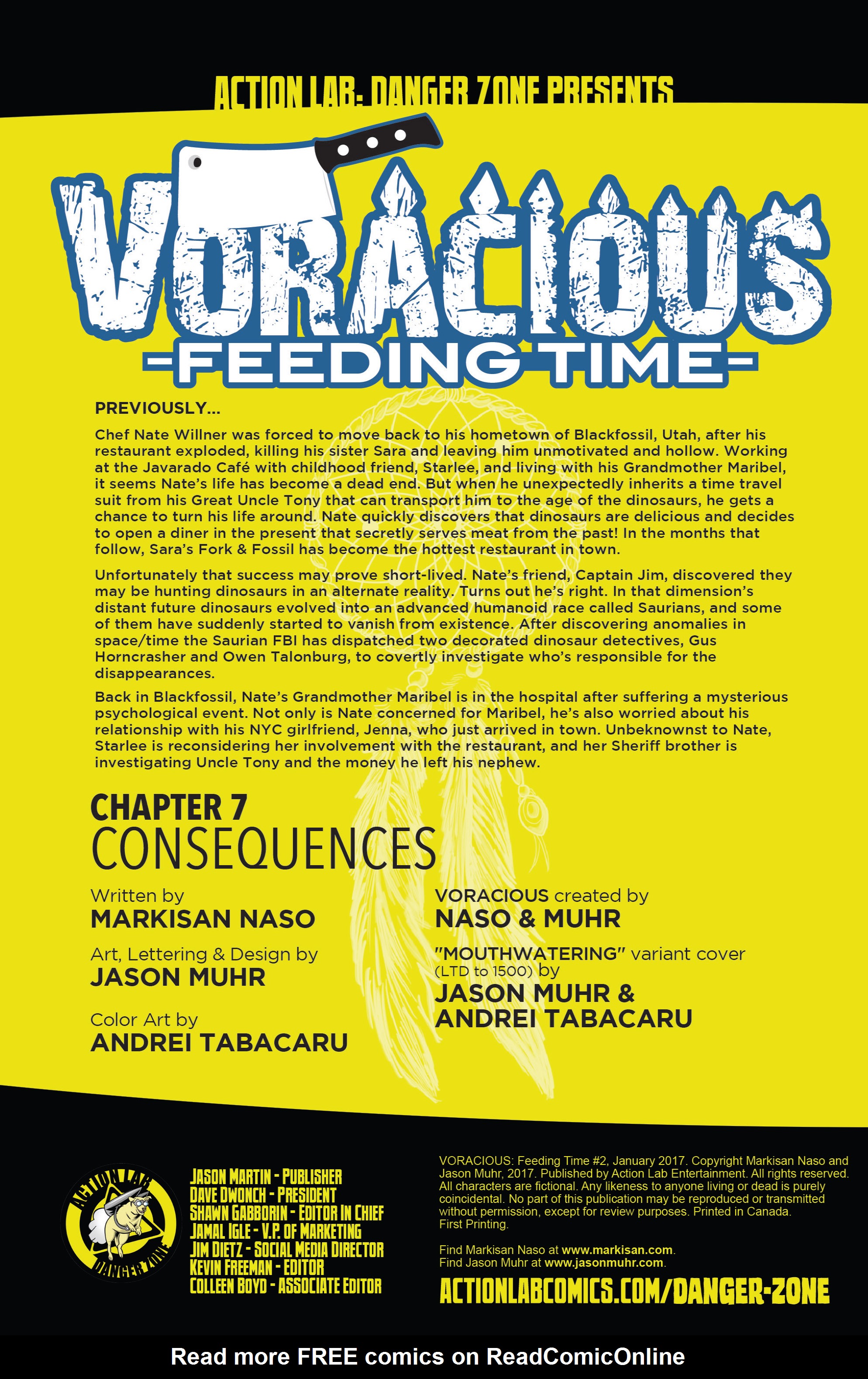 Read online Voracious: Feeding Time comic -  Issue #2 - 2