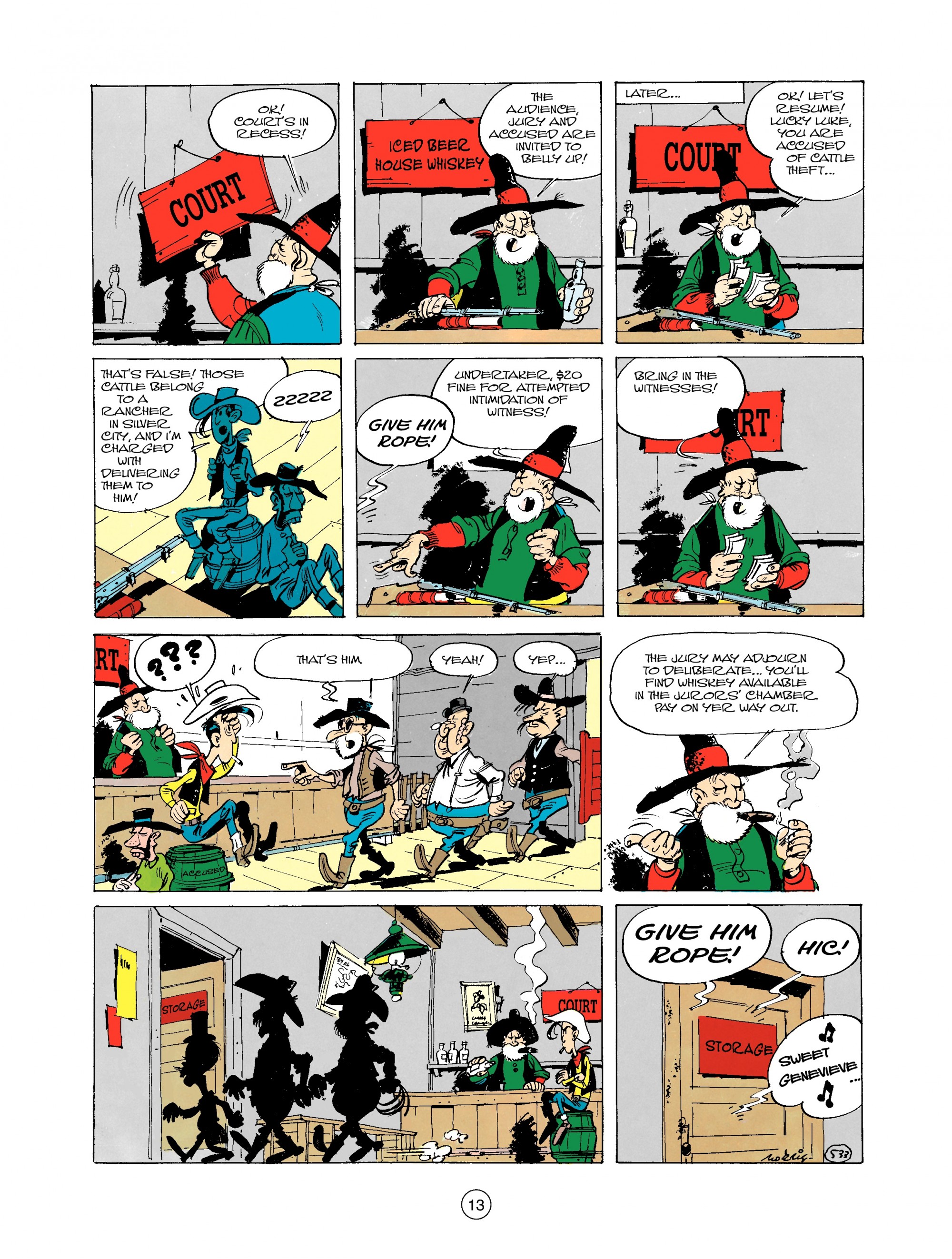 Read online A Lucky Luke Adventure comic -  Issue #24 - 13