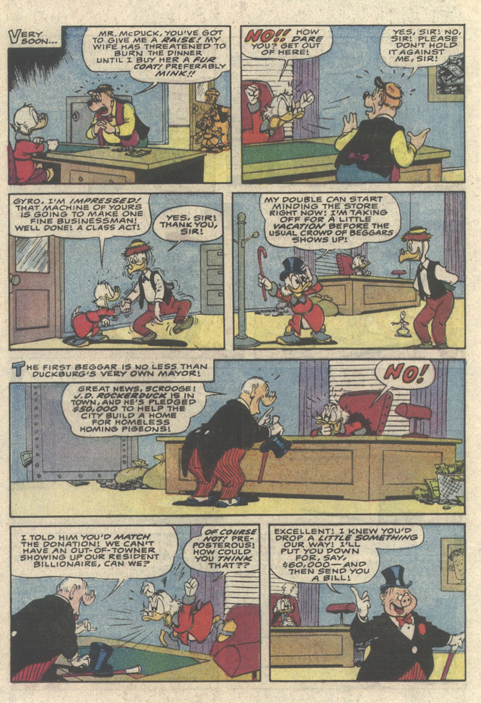 Read online Uncle Scrooge (1953) comic -  Issue #216 - 20