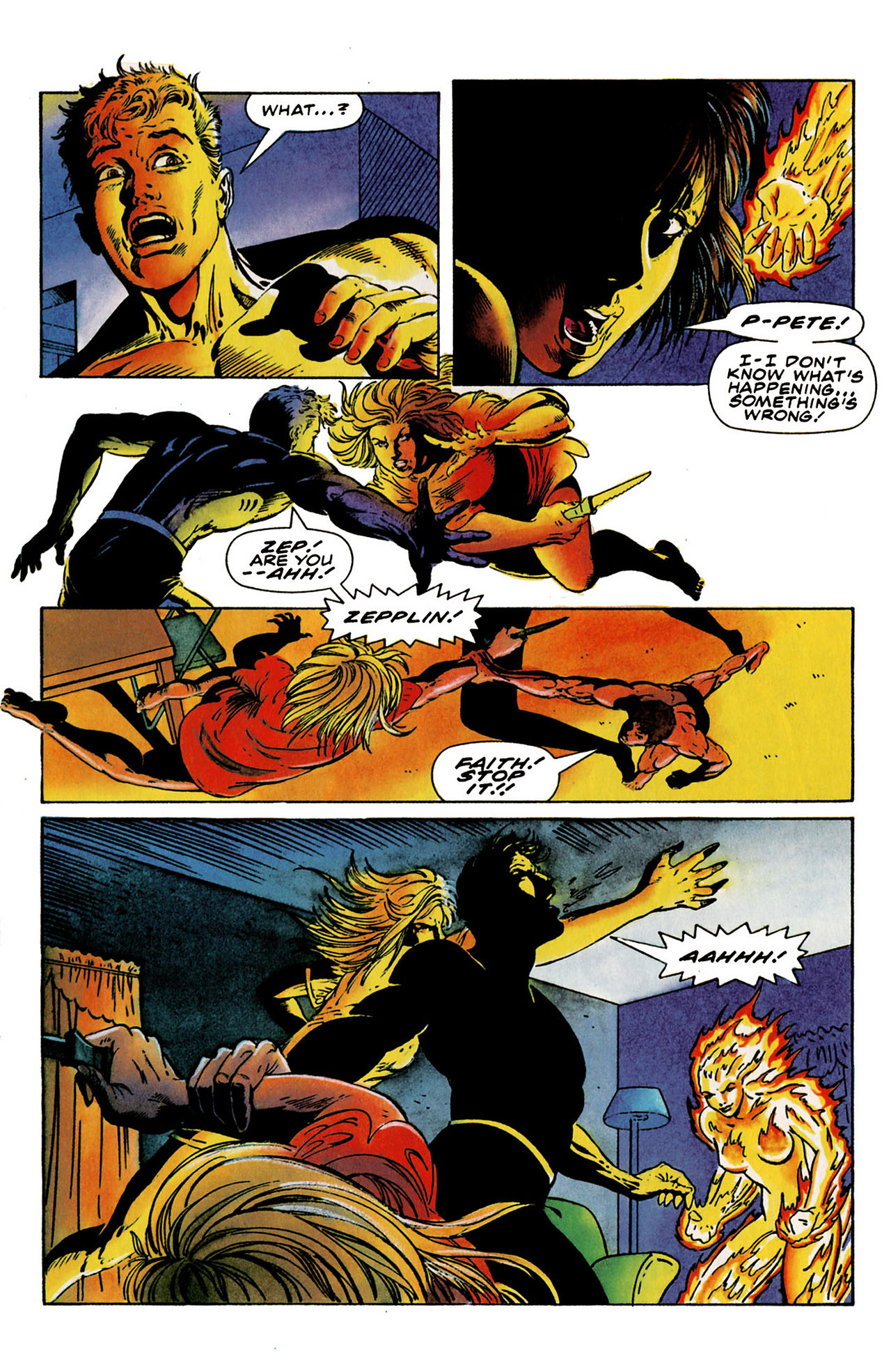Read online Harbinger (1992) comic -  Issue #23 - 17