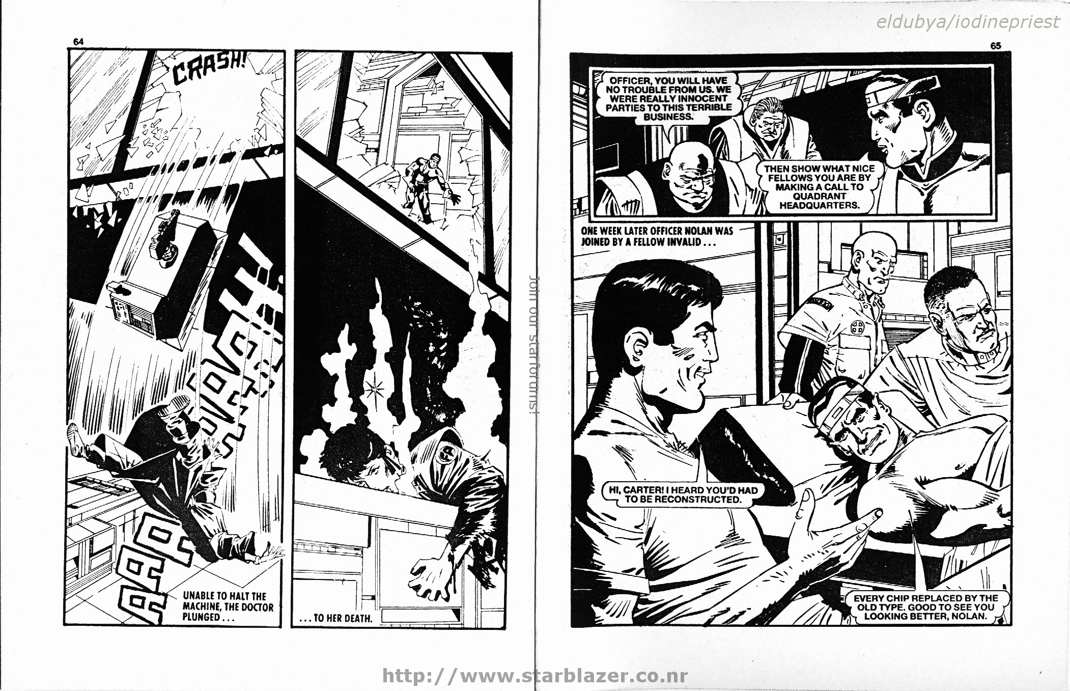 Read online Starblazer comic -  Issue #245 - 34