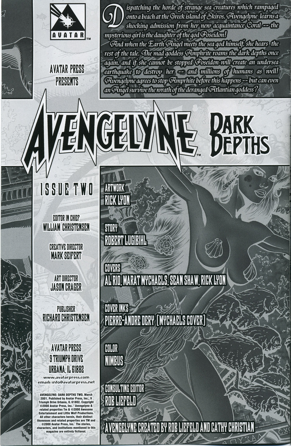 Read online Avengelyne: Dark Depths comic -  Issue #2 - 2