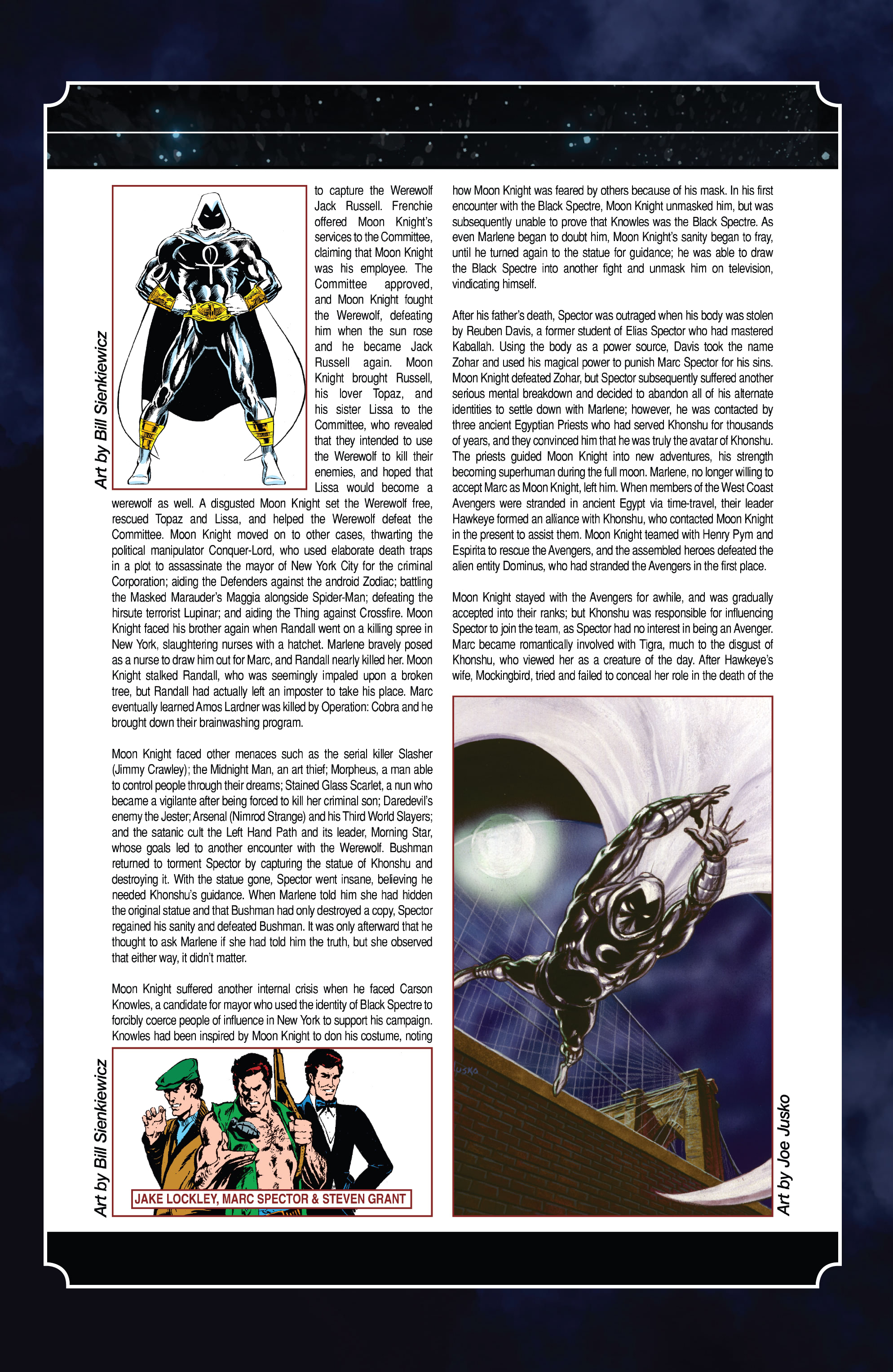 Read online Moon Knight by Huston, Benson & Hurwitz Omnibus comic -  Issue # TPB (Part 12) - 57