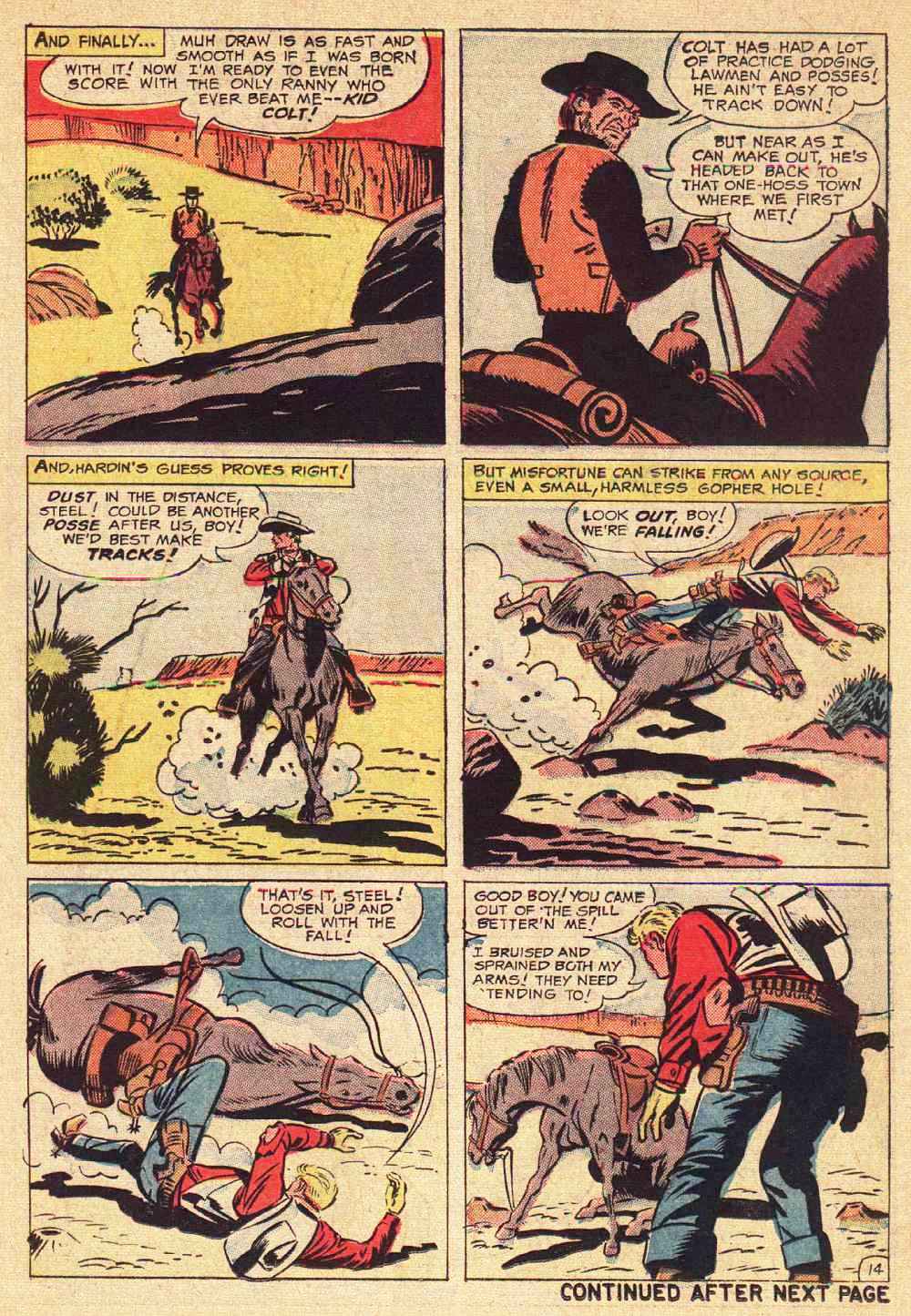 Read online Kid Colt Outlaw comic -  Issue #126 - 18