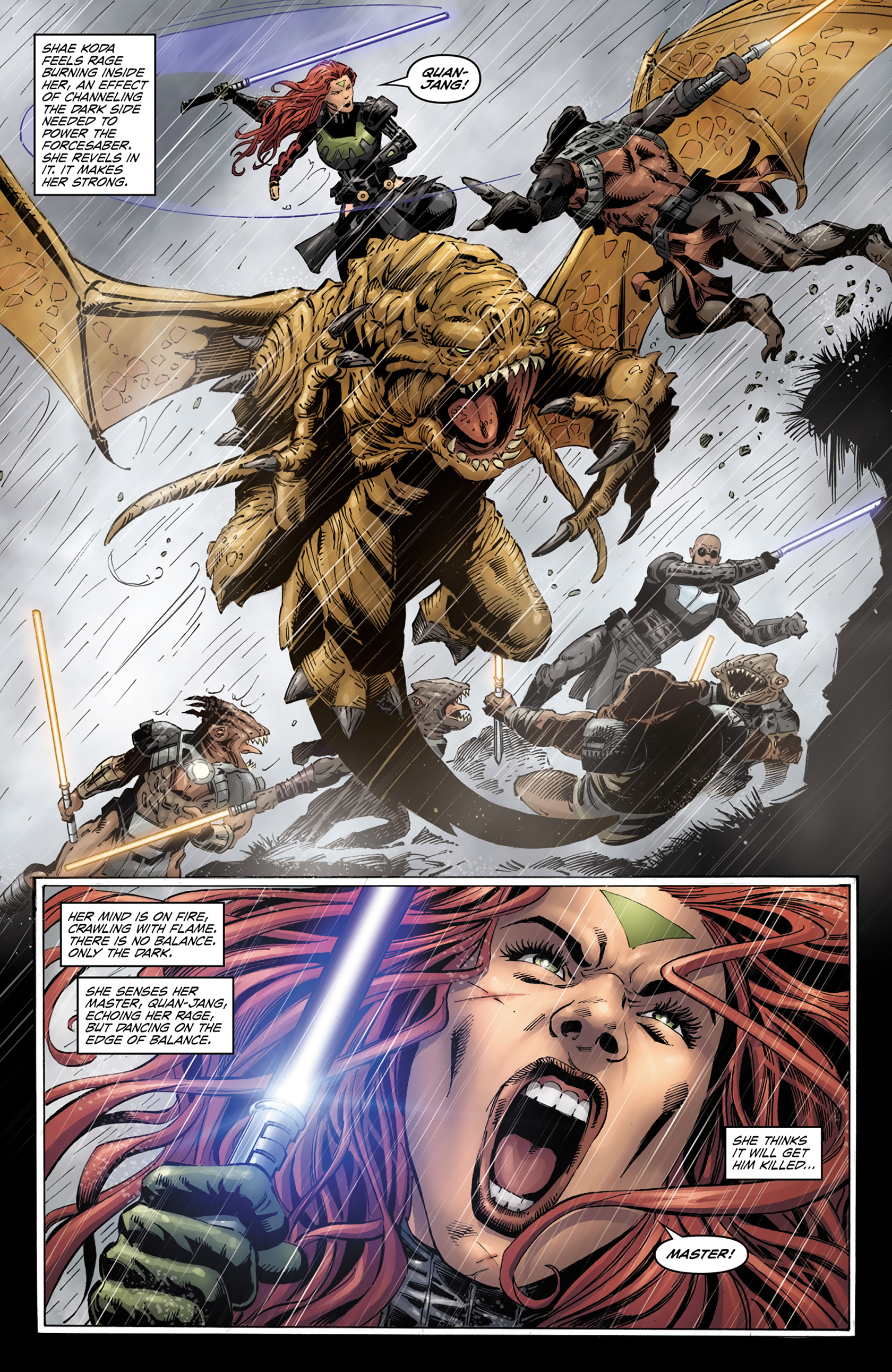Read online Star Wars: Dawn of the Jedi - Force War comic -  Issue #3 - 4