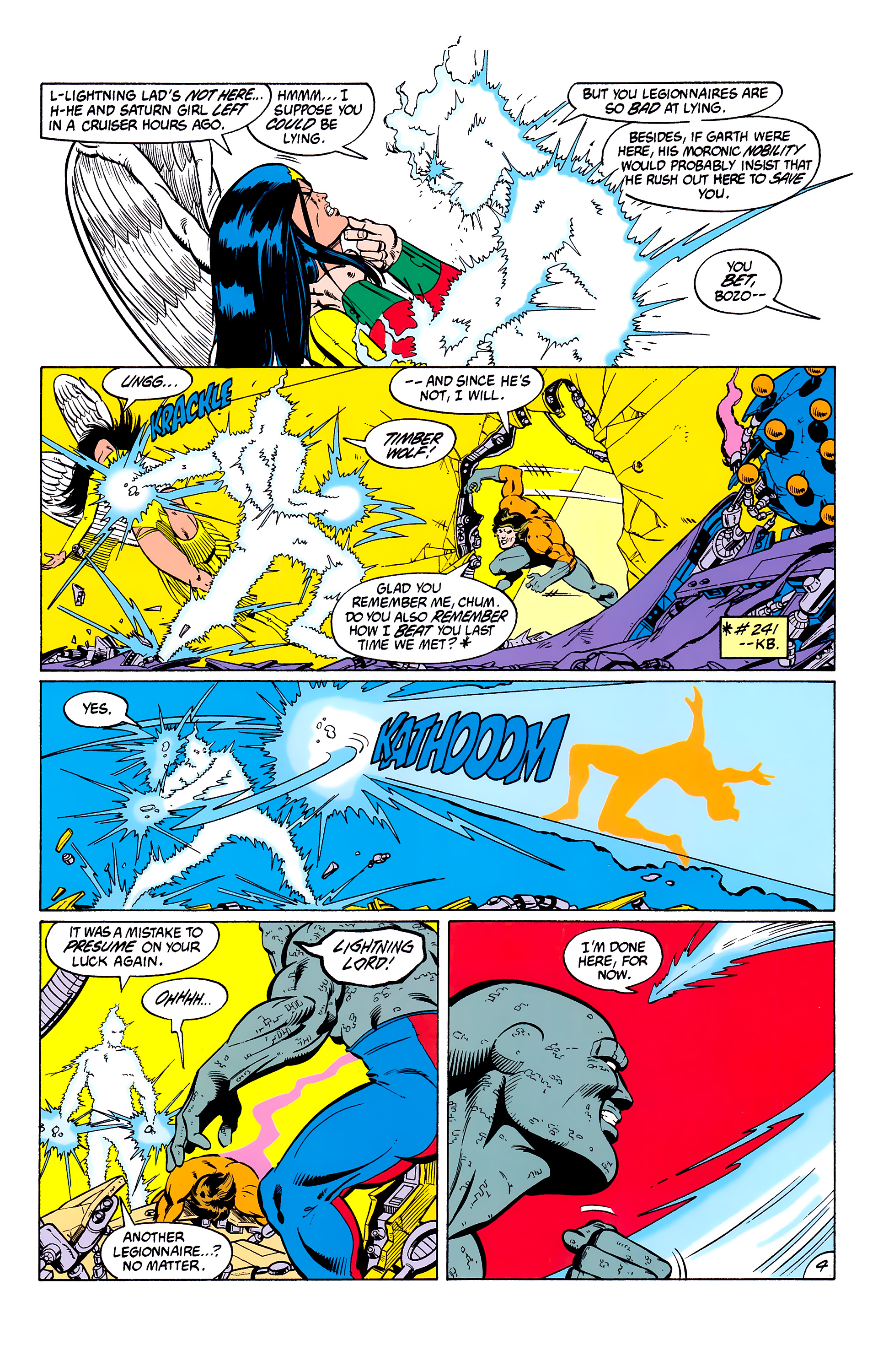 Read online Legion of Super-Heroes (1980) comic -  Issue #302 - 5