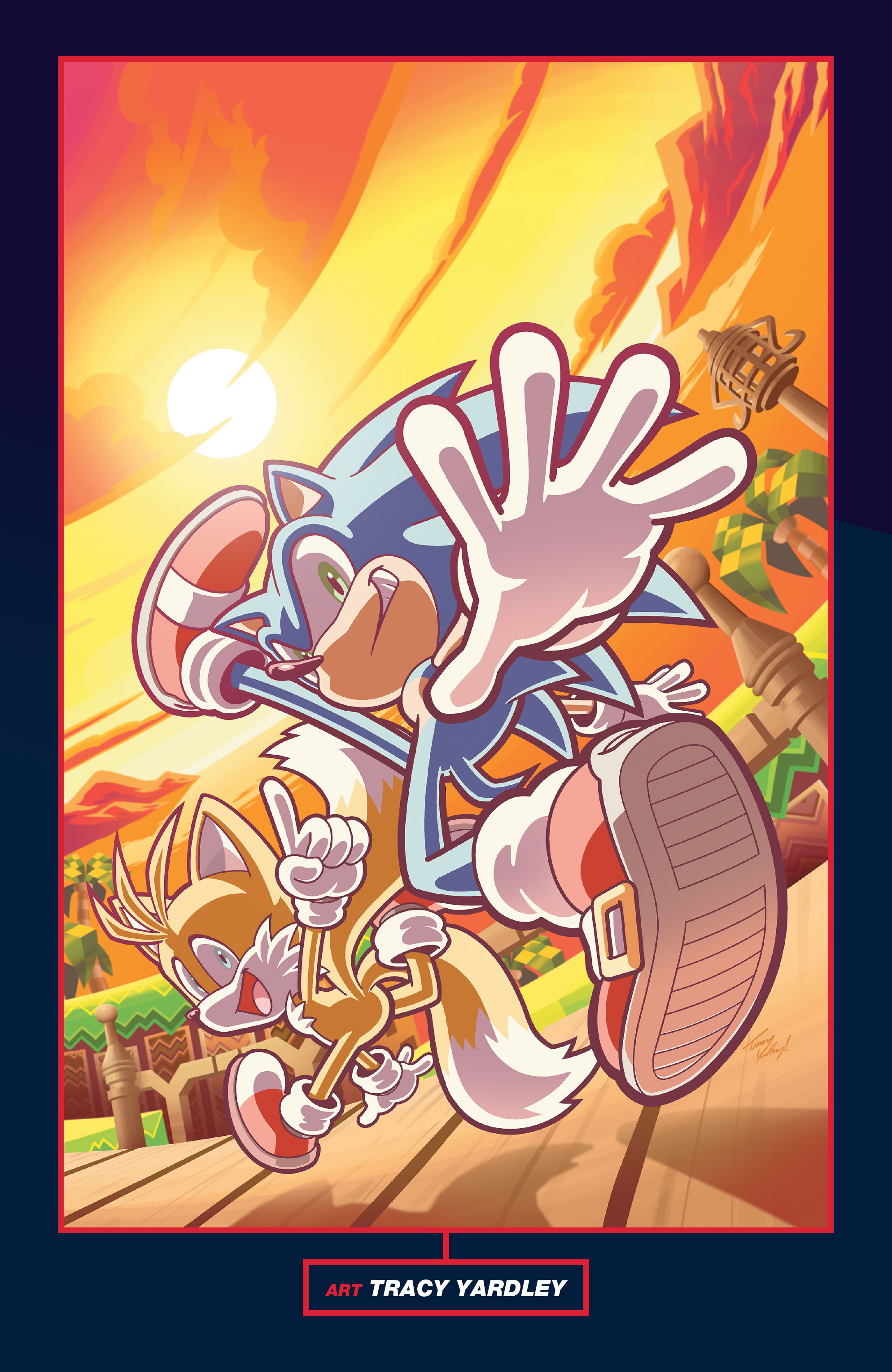 Read online Sonic the Hedgehog (2018) comic -  Issue # _5th Anniversary Edition - 30