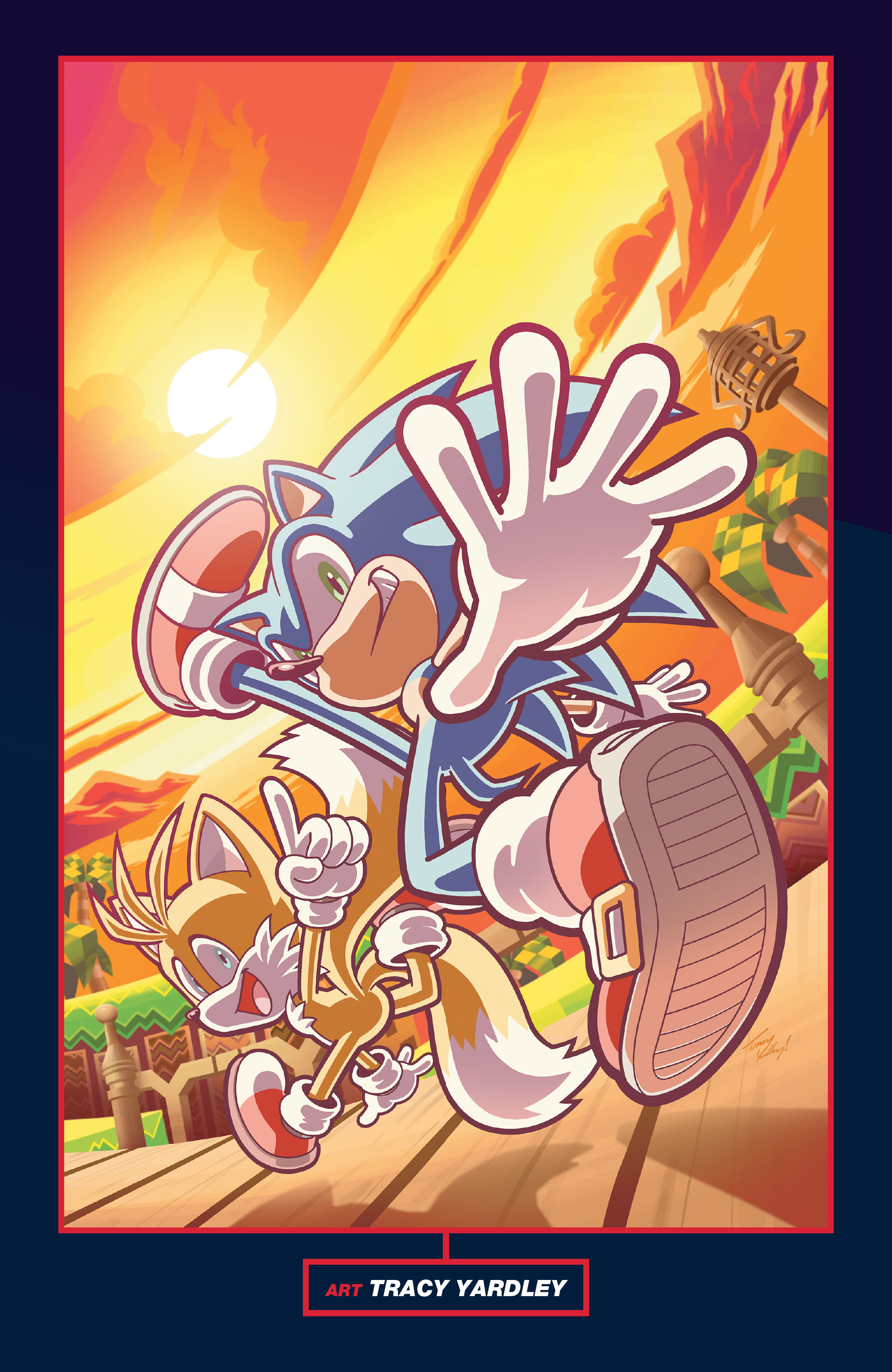 Read online Sonic the Hedgehog (2018) comic -  Issue # _5th Anniversary Edition - 30