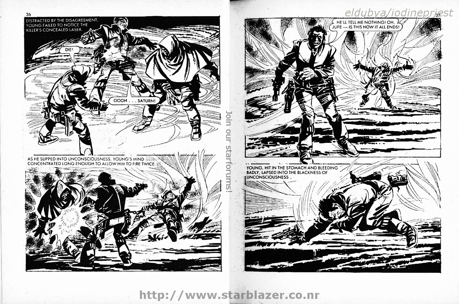 Read online Starblazer comic -  Issue #165 - 20