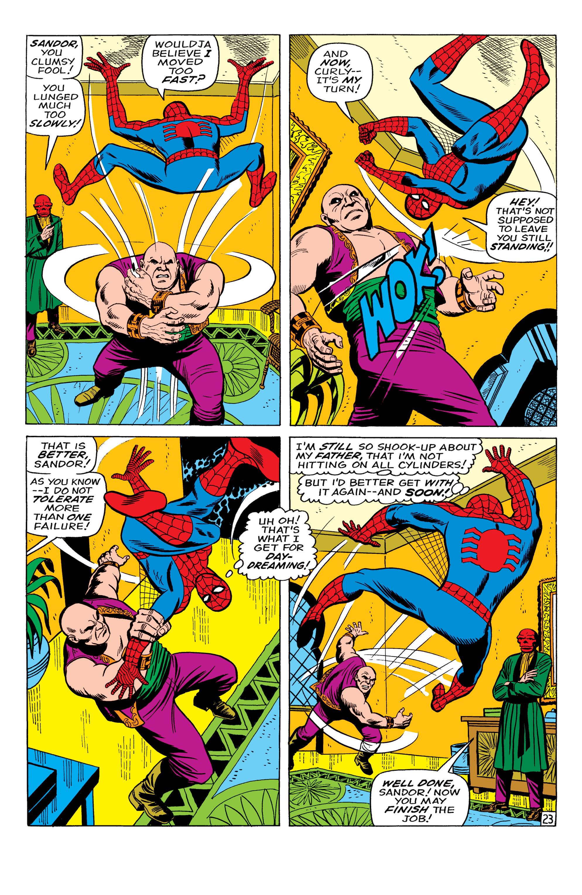 Read online Amazing Spider-Man Epic Collection comic -  Issue # The Secret of the Petrified Tablet (Part 1) - 28