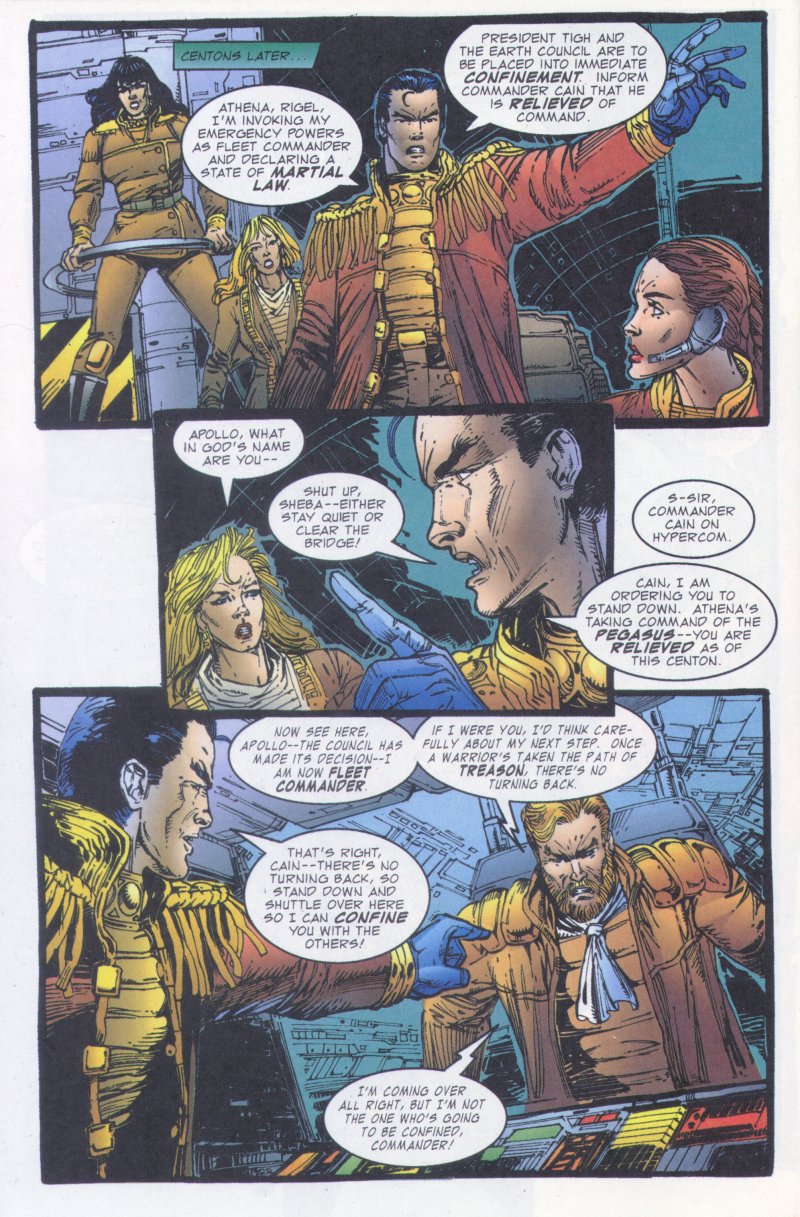 Read online Battlestar Galactica: Apollo's Journey comic -  Issue #1 - 10