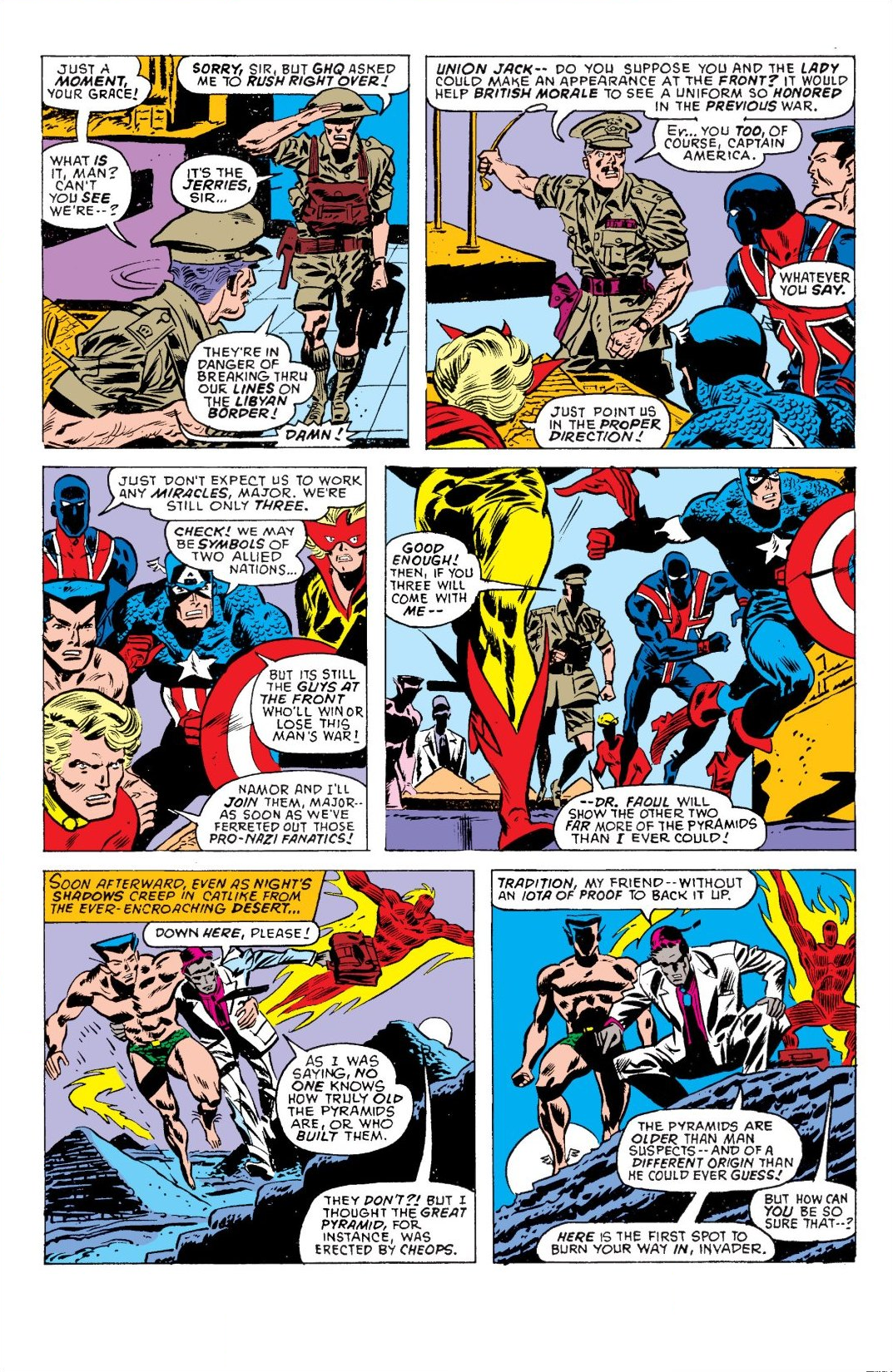 Read online The Invaders Classic comic -  Issue # TPB 2 (Part 1) - 16