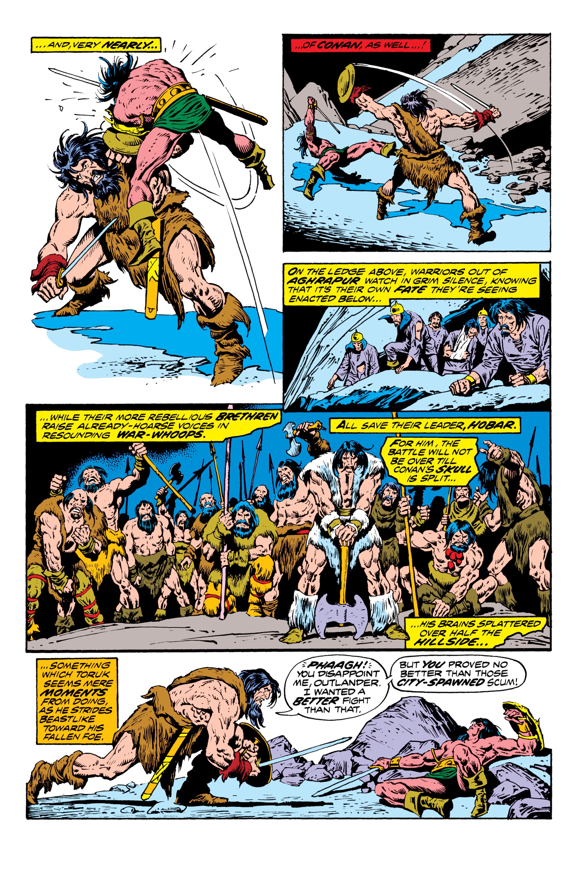 Read online Conan The Barbarian Epic Collection: The Original Marvel Years - The Curse Of The Golden Skull comic -  Issue # TPB (Part 2) - 5