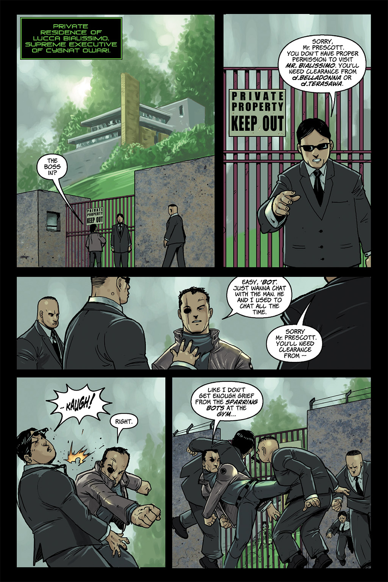 Read online Lone Wolf 2100 comic -  Issue # TPB 2 - 93