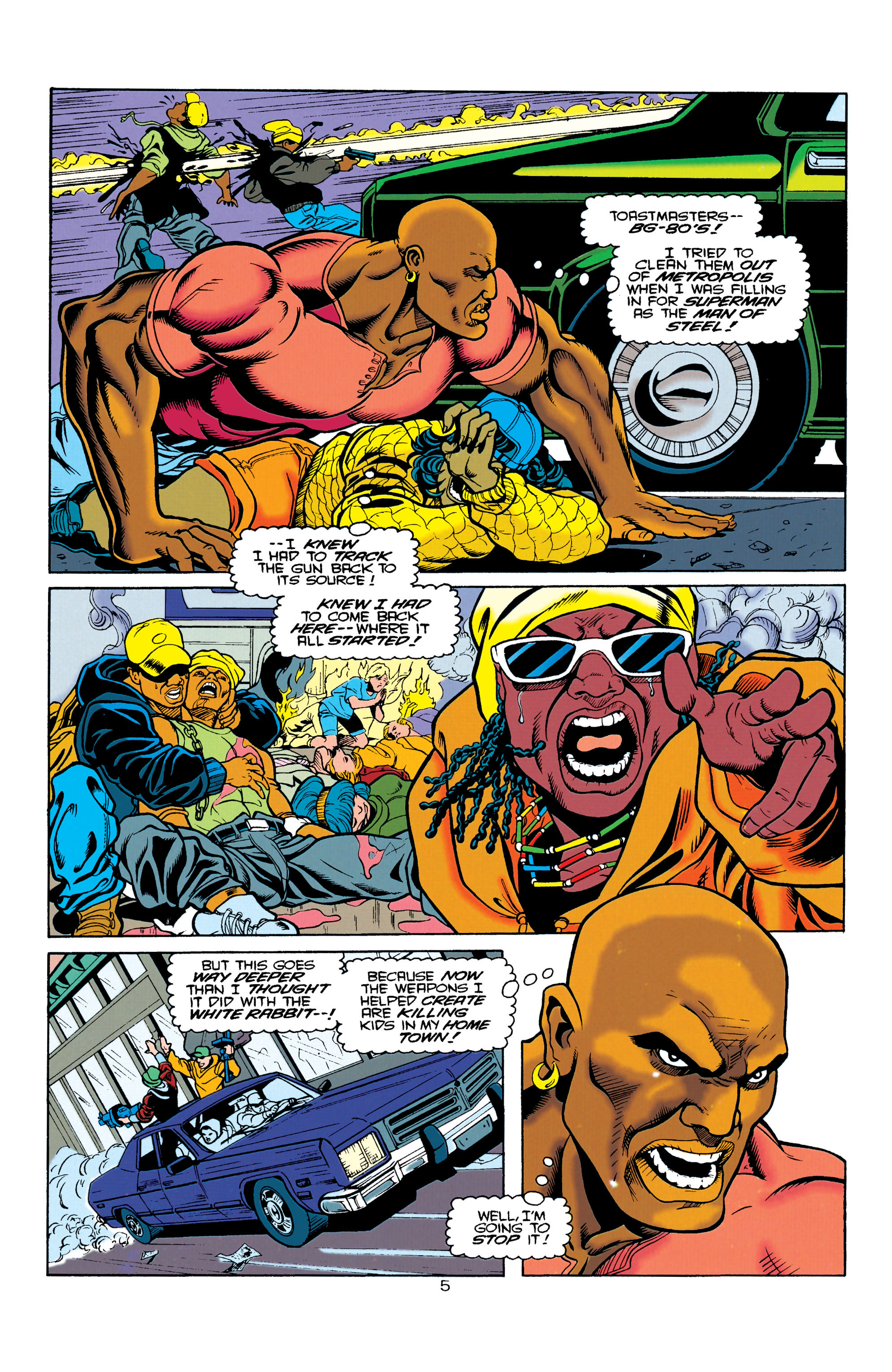 Read online Steel (1994) comic -  Issue #1 - 6