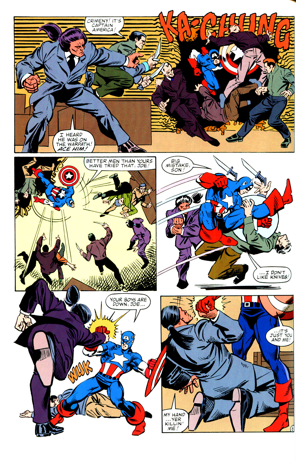 Read online Captain America: Red, White & Blue comic -  Issue # TPB - 138