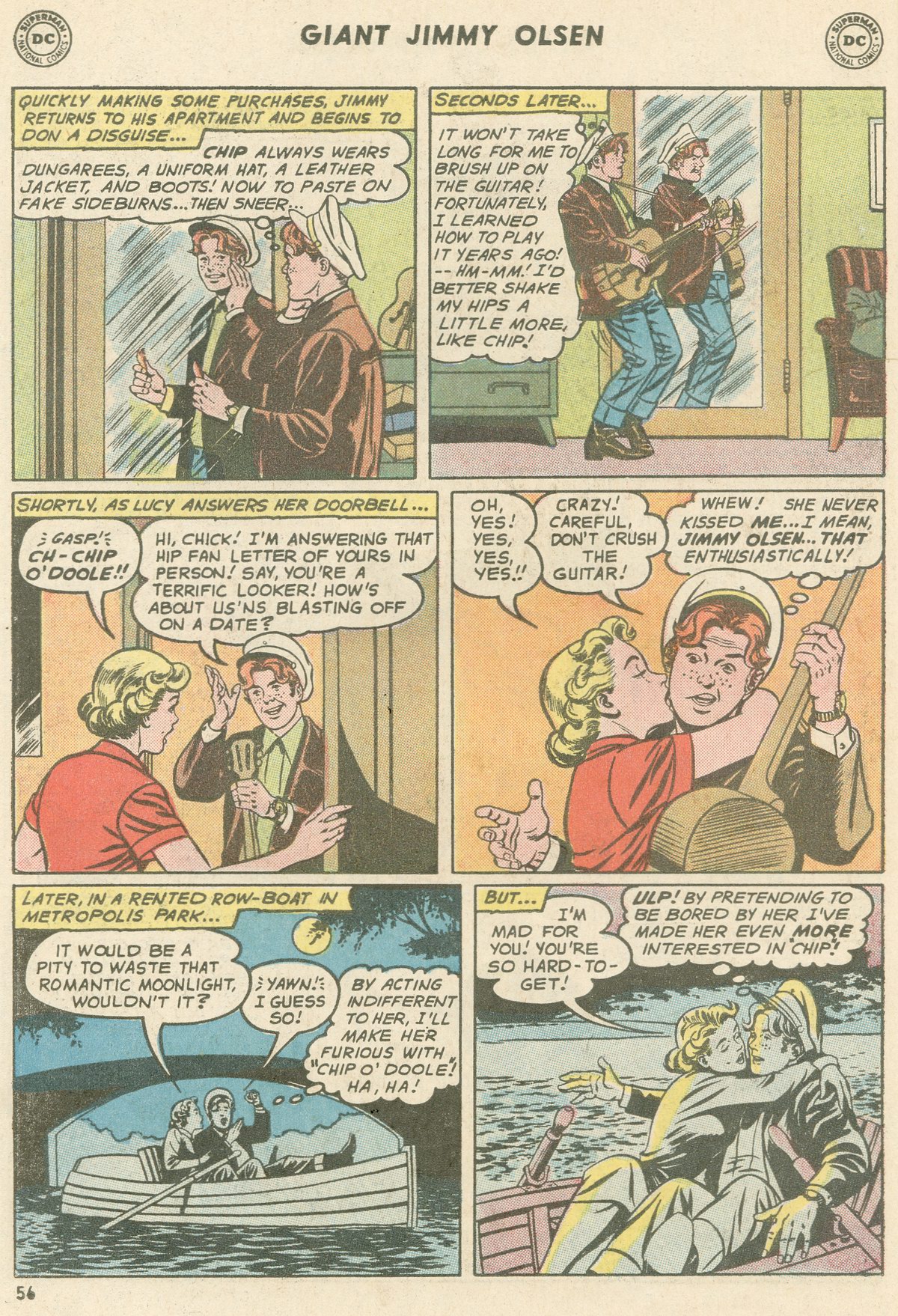 Read online Superman's Pal Jimmy Olsen comic -  Issue #95 - 58