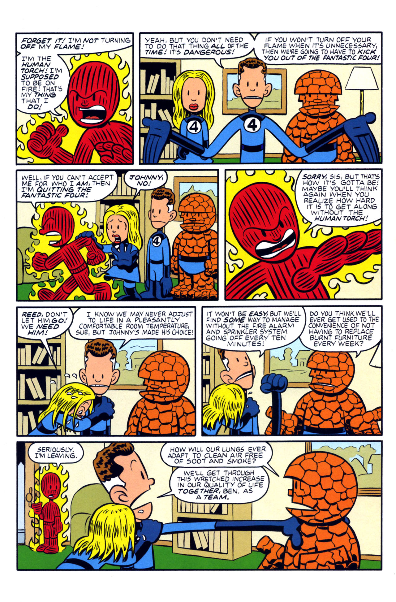 Read online Fantastic Four and Power Pack comic -  Issue #4 - 24