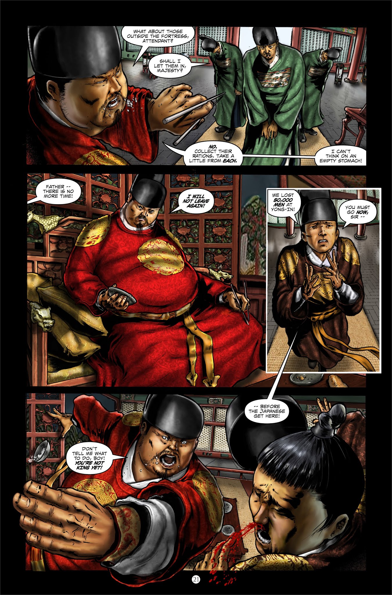 Read online Yi Soon Shin: Warrior and Defender comic -  Issue # TPB (Part 2) - 14