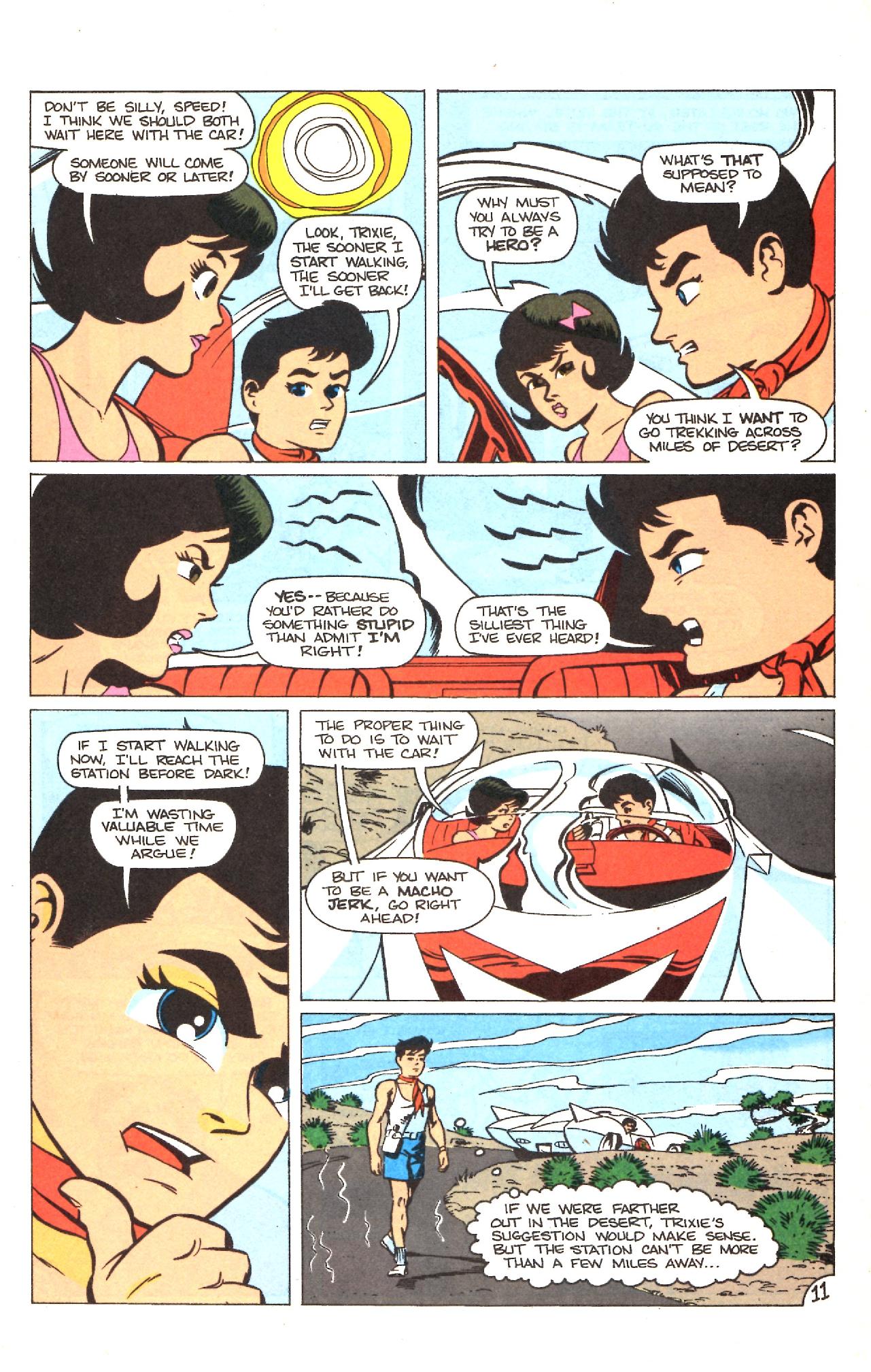 Read online Speed Racer (1987) comic -  Issue #32 - 15