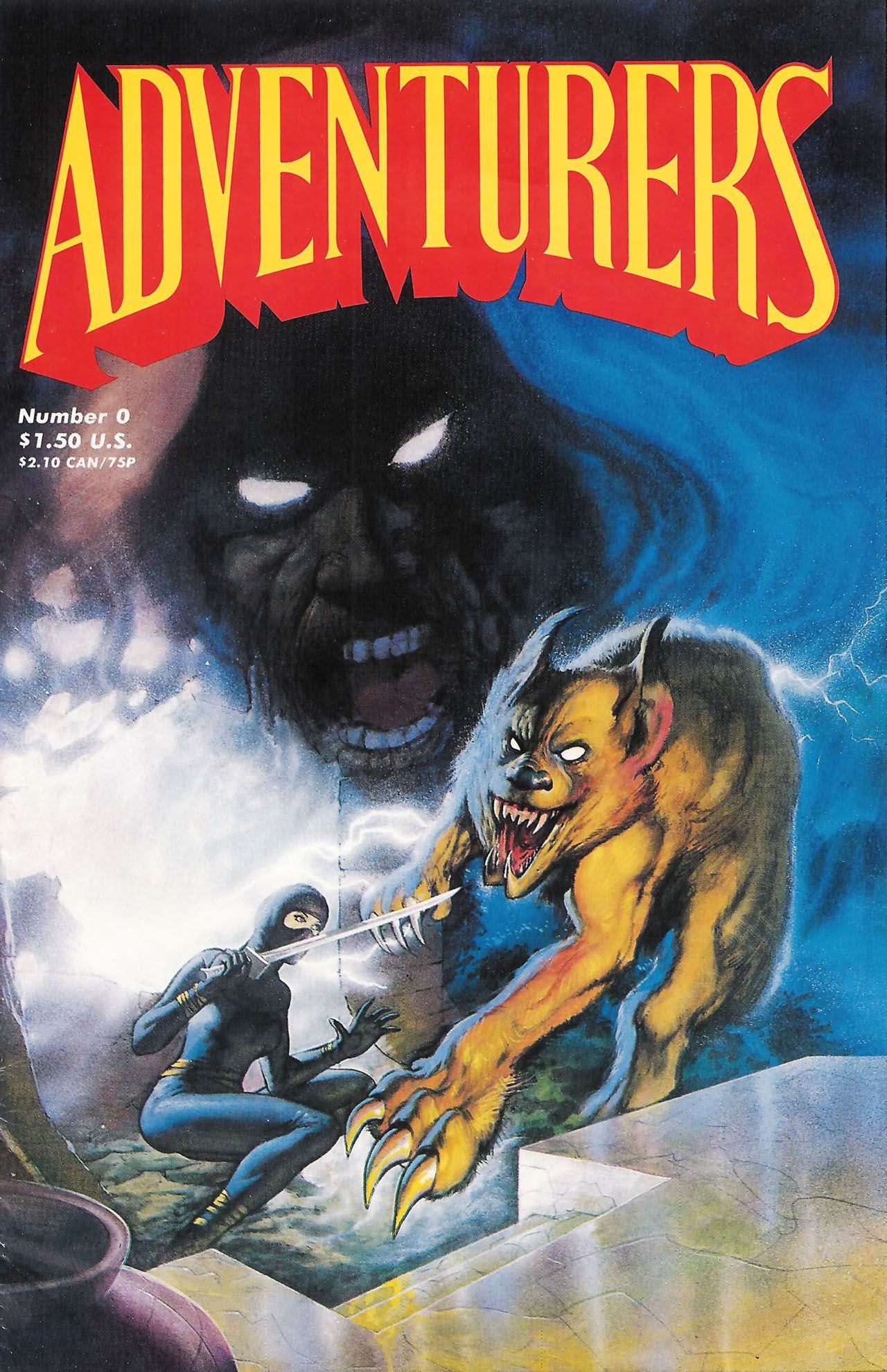 Read online Adventurers (1986) comic -  Issue #0 - 1