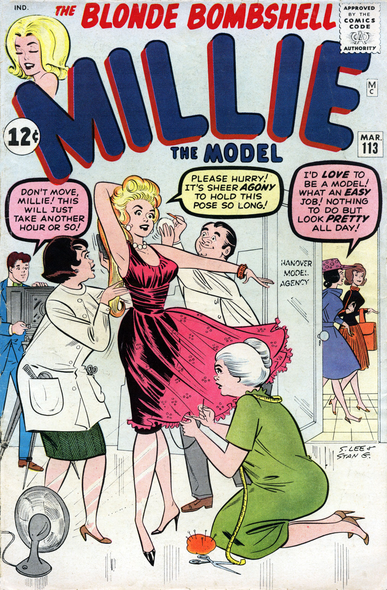 Read online Millie the Model comic -  Issue #113 - 1