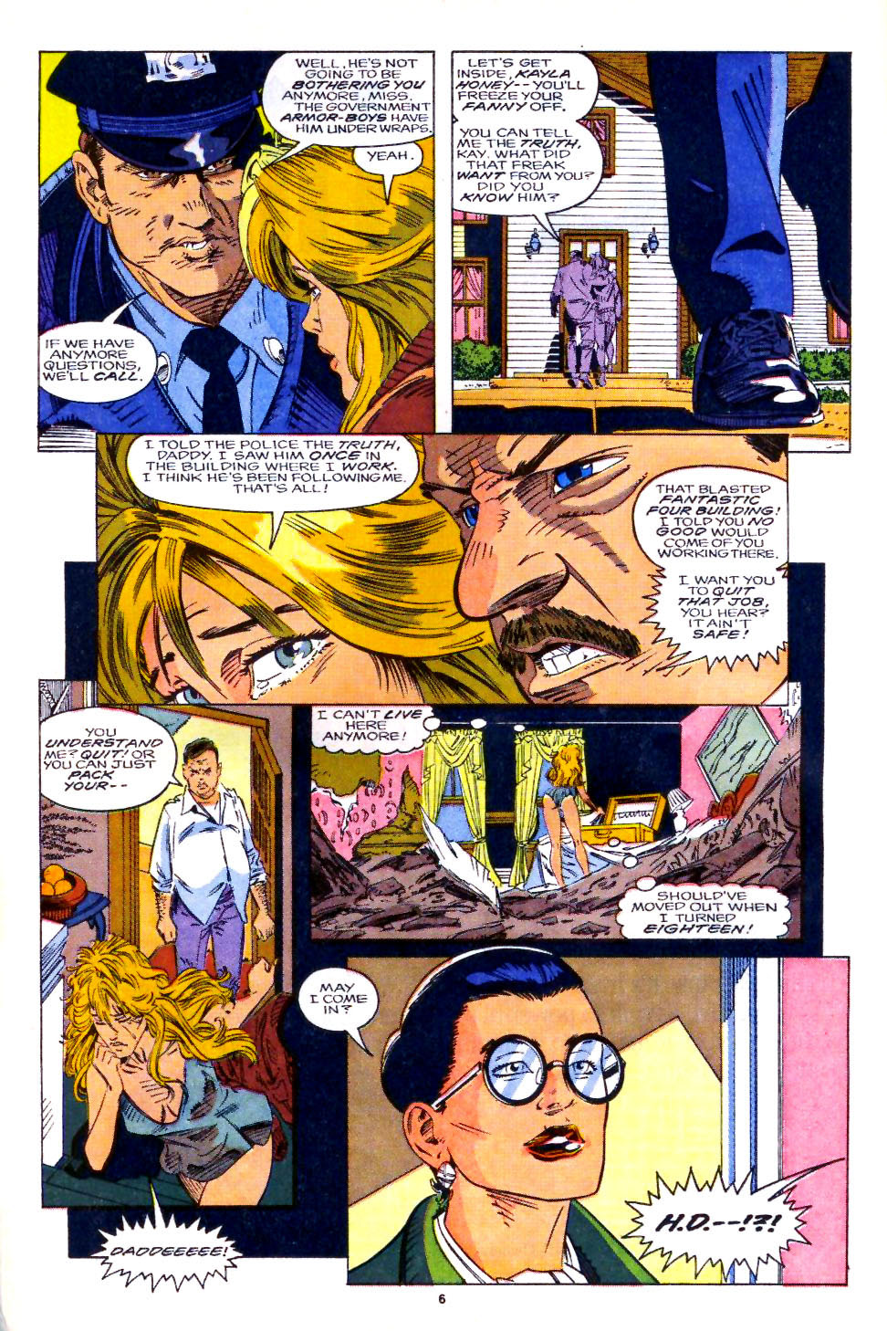 Read online Quasar comic -  Issue #35 - 6