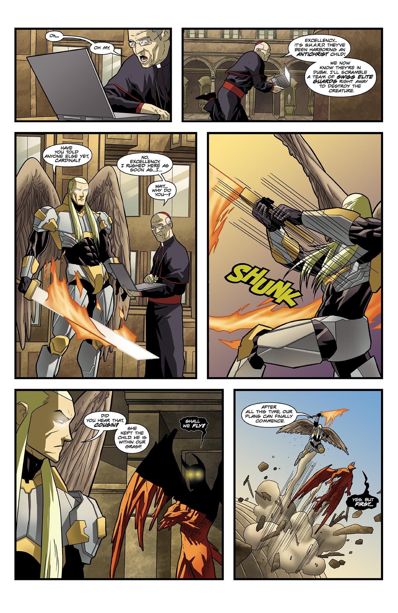 Read online S.H.O.O.T. First comic -  Issue #3 - 23