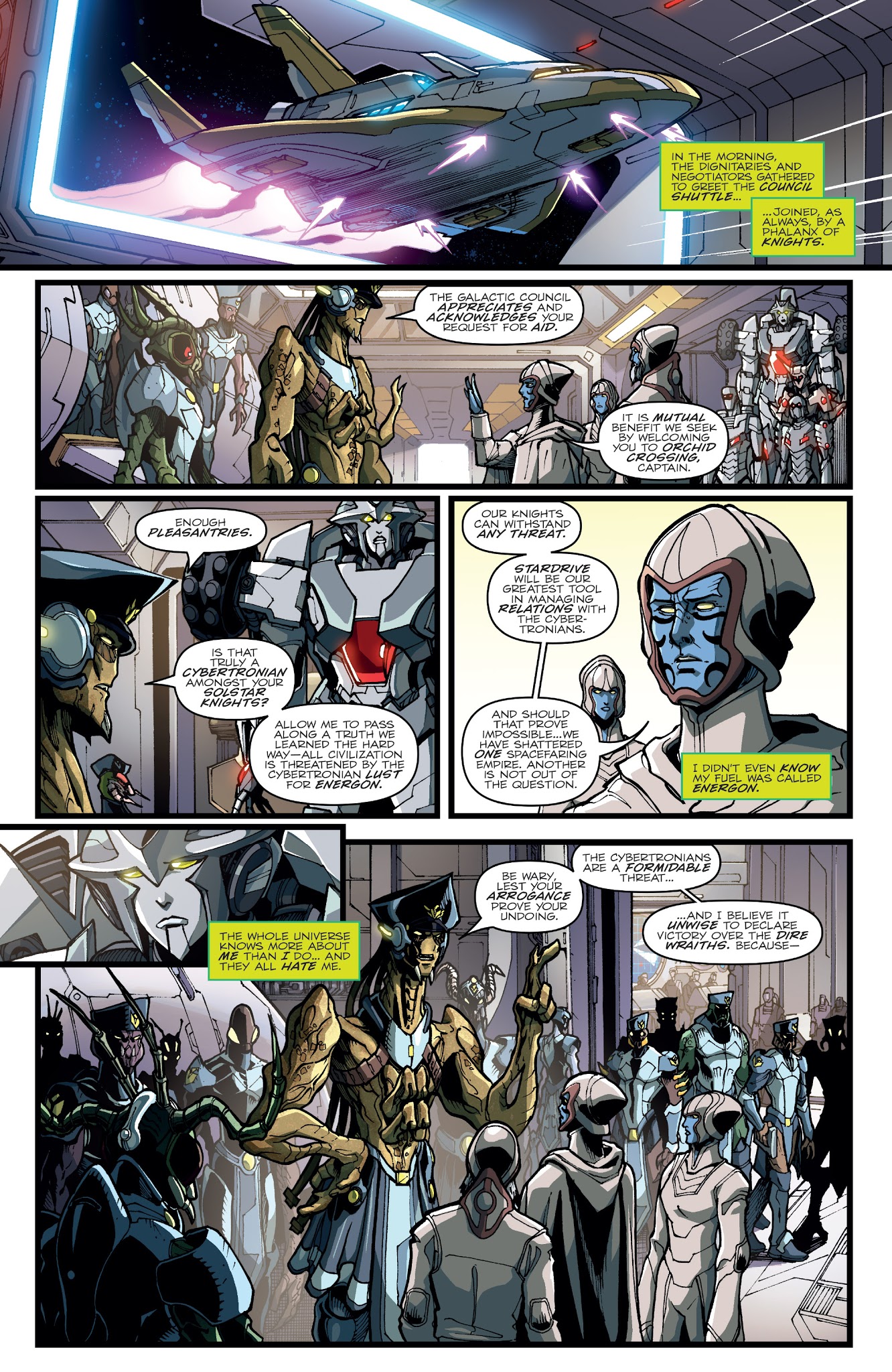 Read online ROM vs. Transformers: Shining Armor comic -  Issue # _TPB 1 - 23