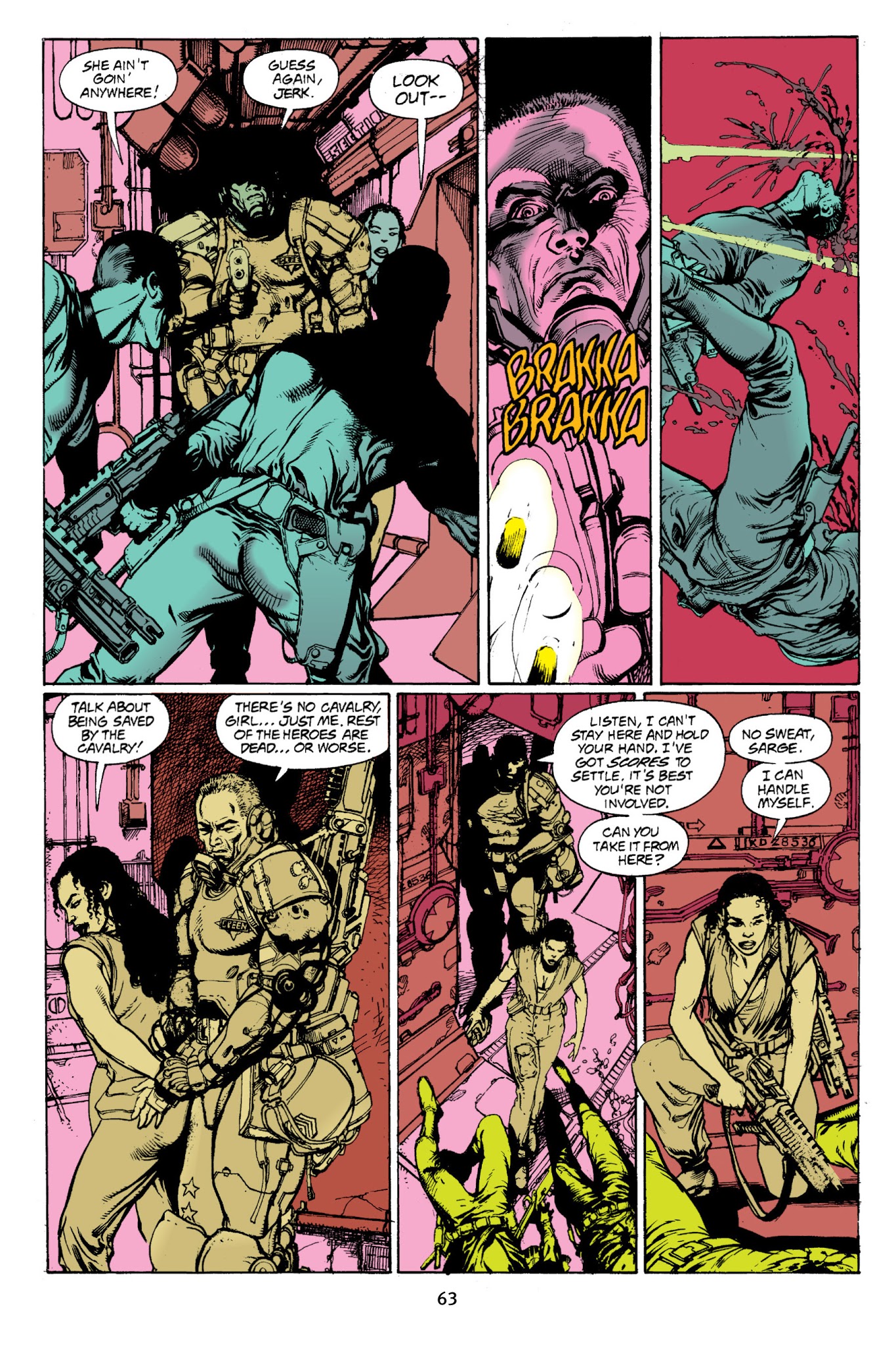 Read online Aliens Omnibus comic -  Issue # TPB 3 - 64