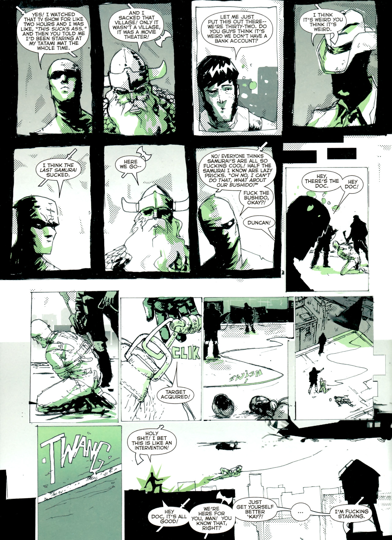 Read online Cowboy Ninja Viking comic -  Issue #3 - 10